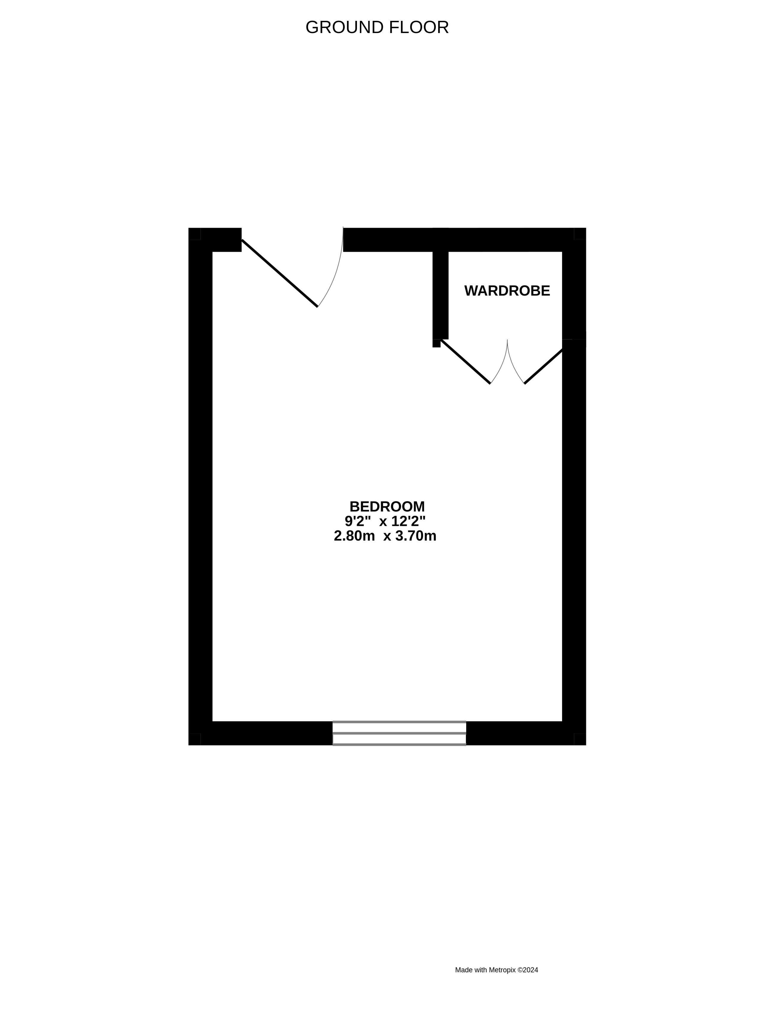 Room 6, 152, Great Knollys Street, Reading floorplan