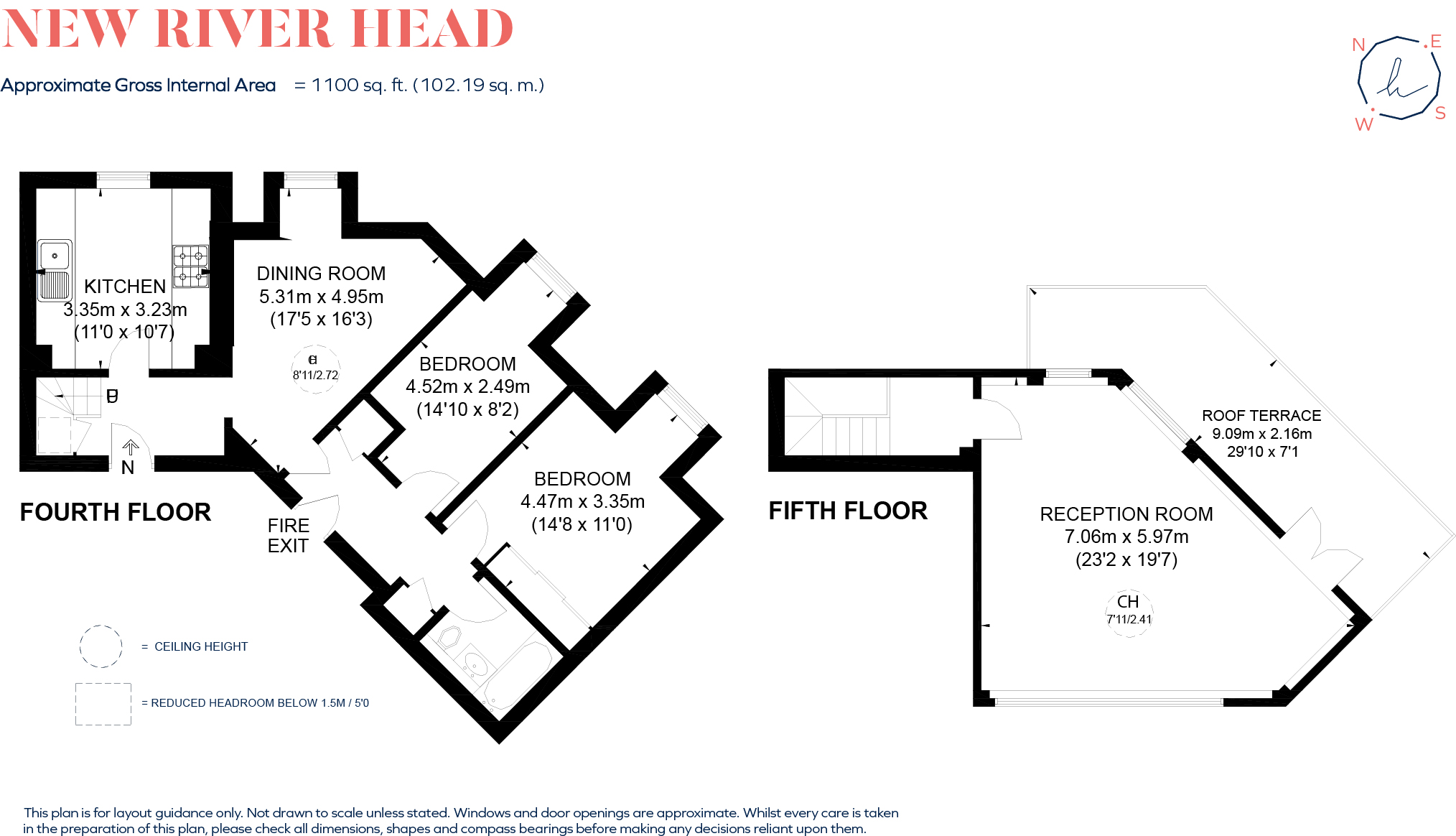 Apartment 68, New River Head, 173, Rosebery Avenue, London floorplan