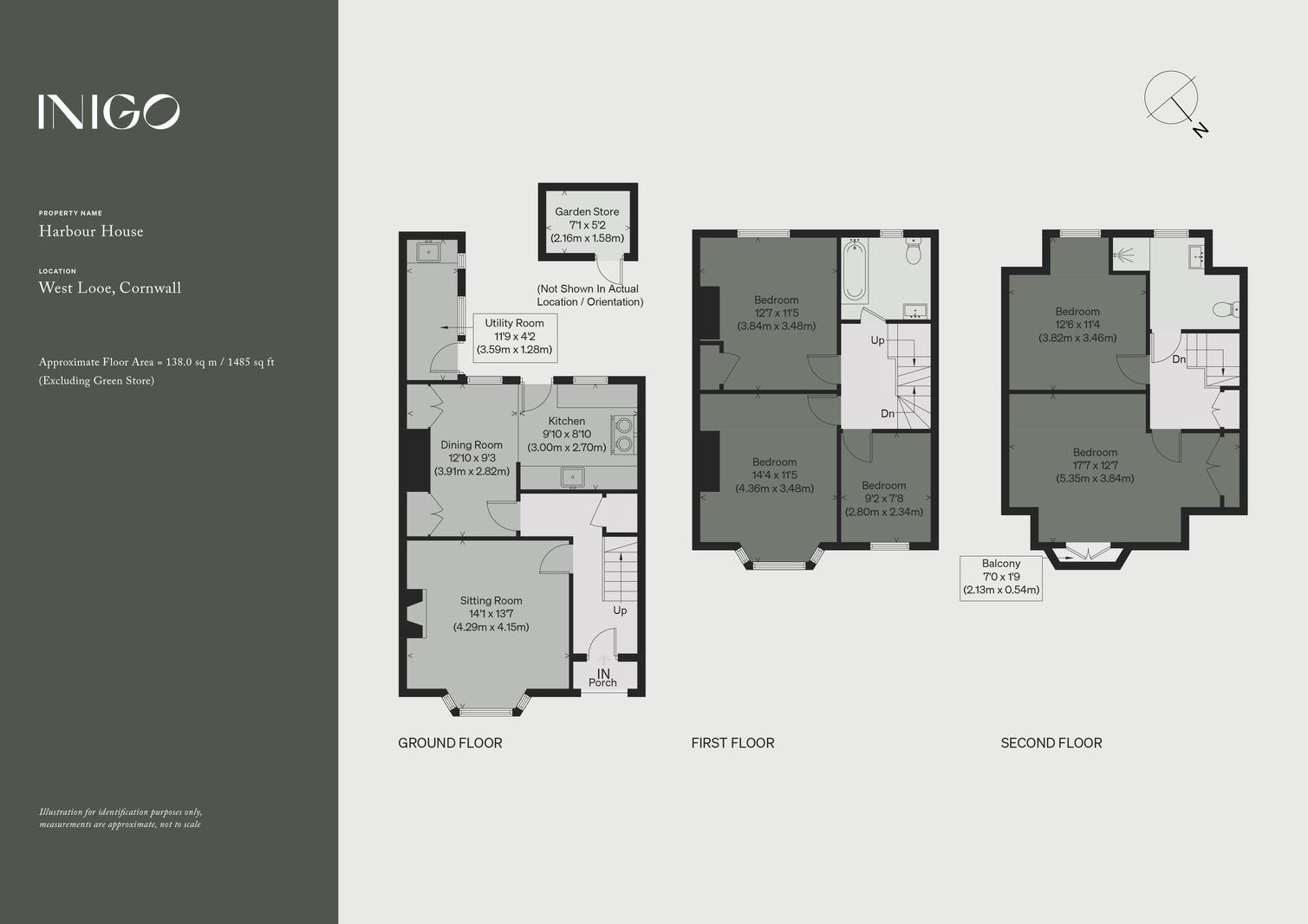 Harbour House, Hannafore Road, West Looe floorplan