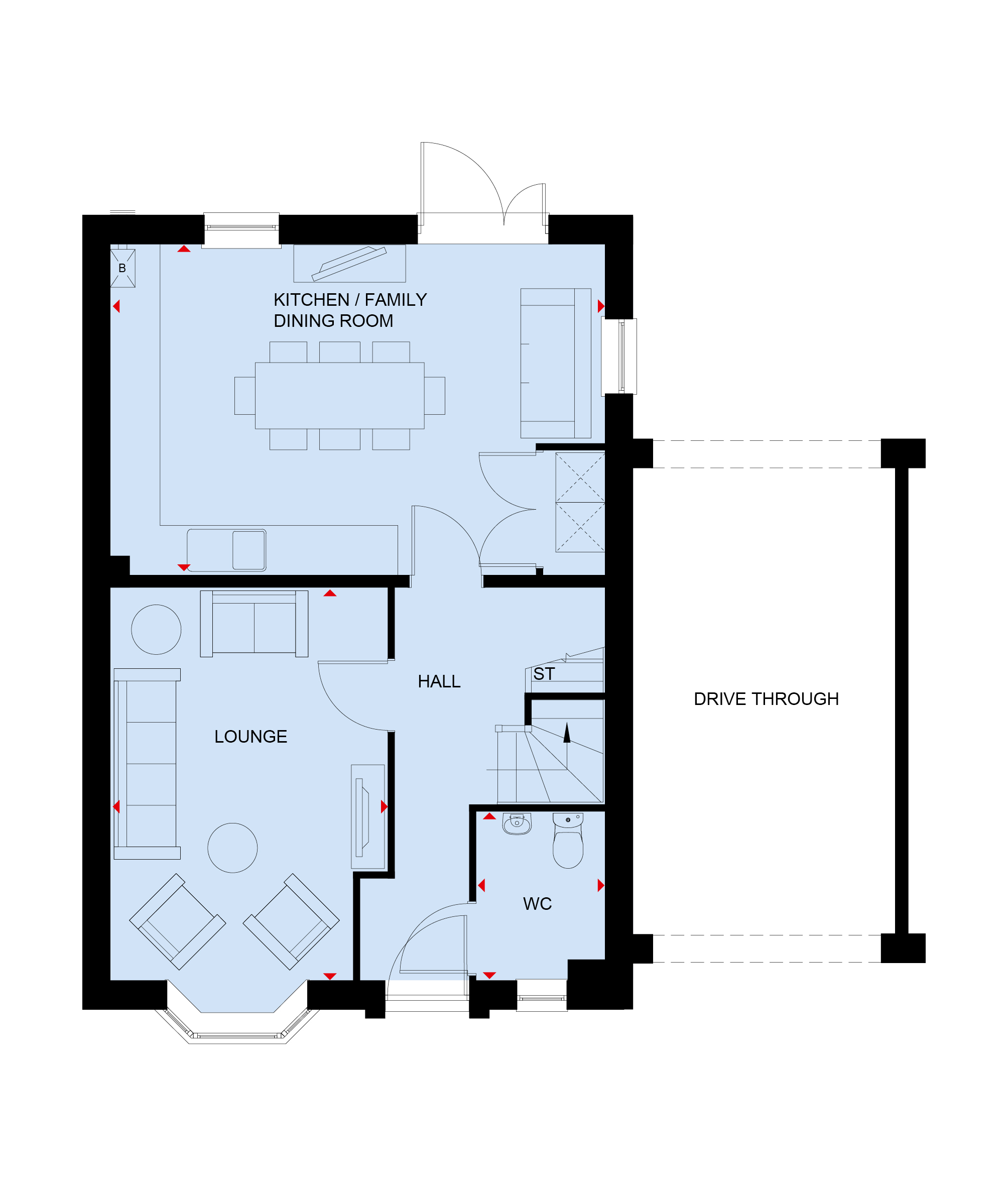H828545, Tye Lane, Walberton, Arundel floorplan
