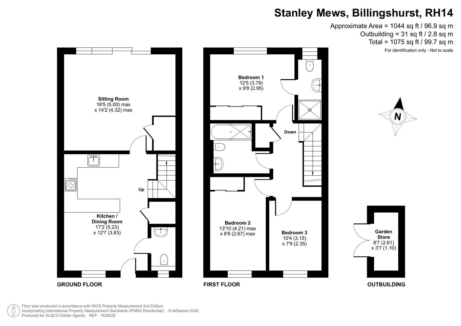 6, Stanley Mews, Billingshurst floorplan