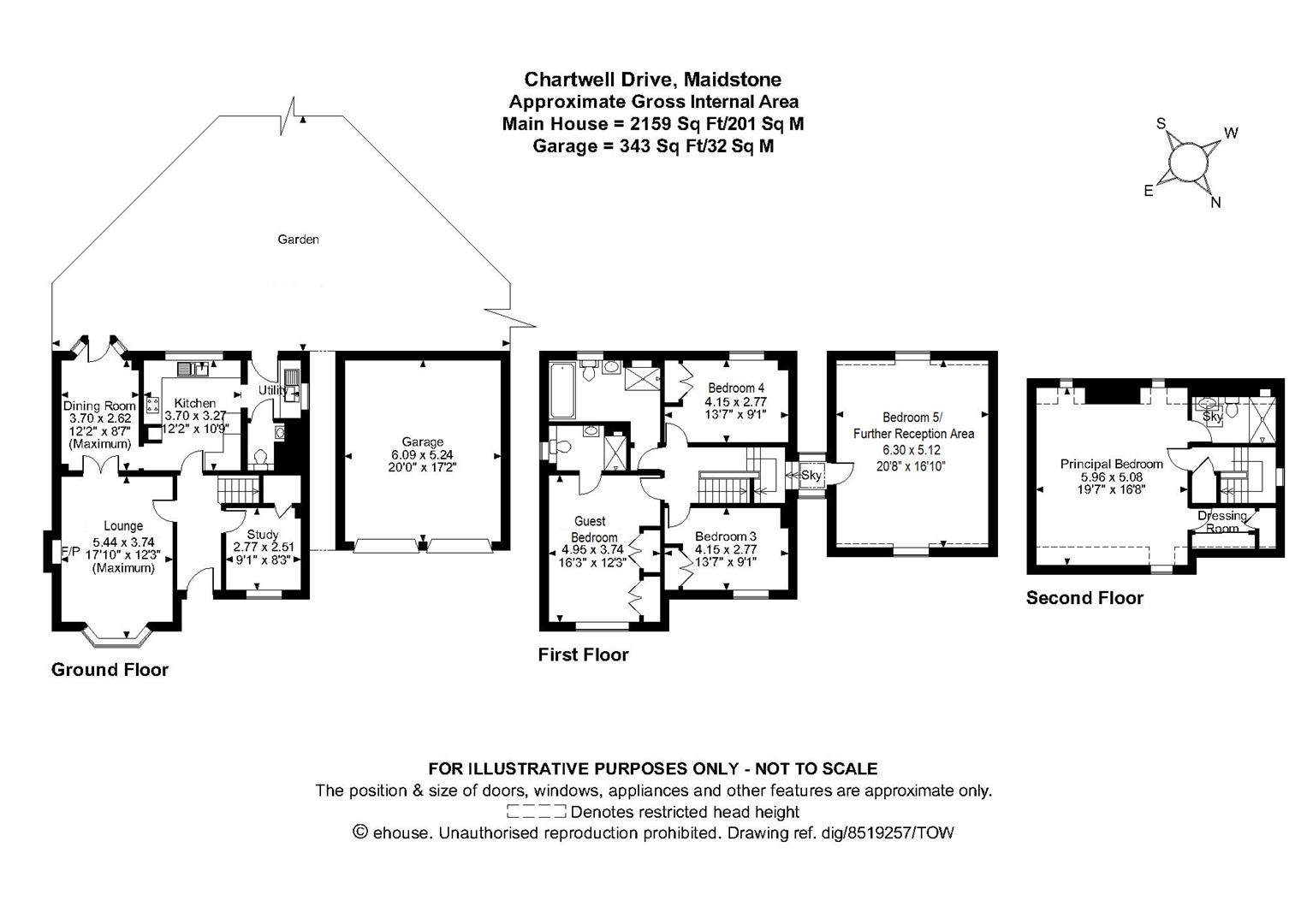 Chartwell Drive, Maidstone ME16, 5 bedroom detached house for sale