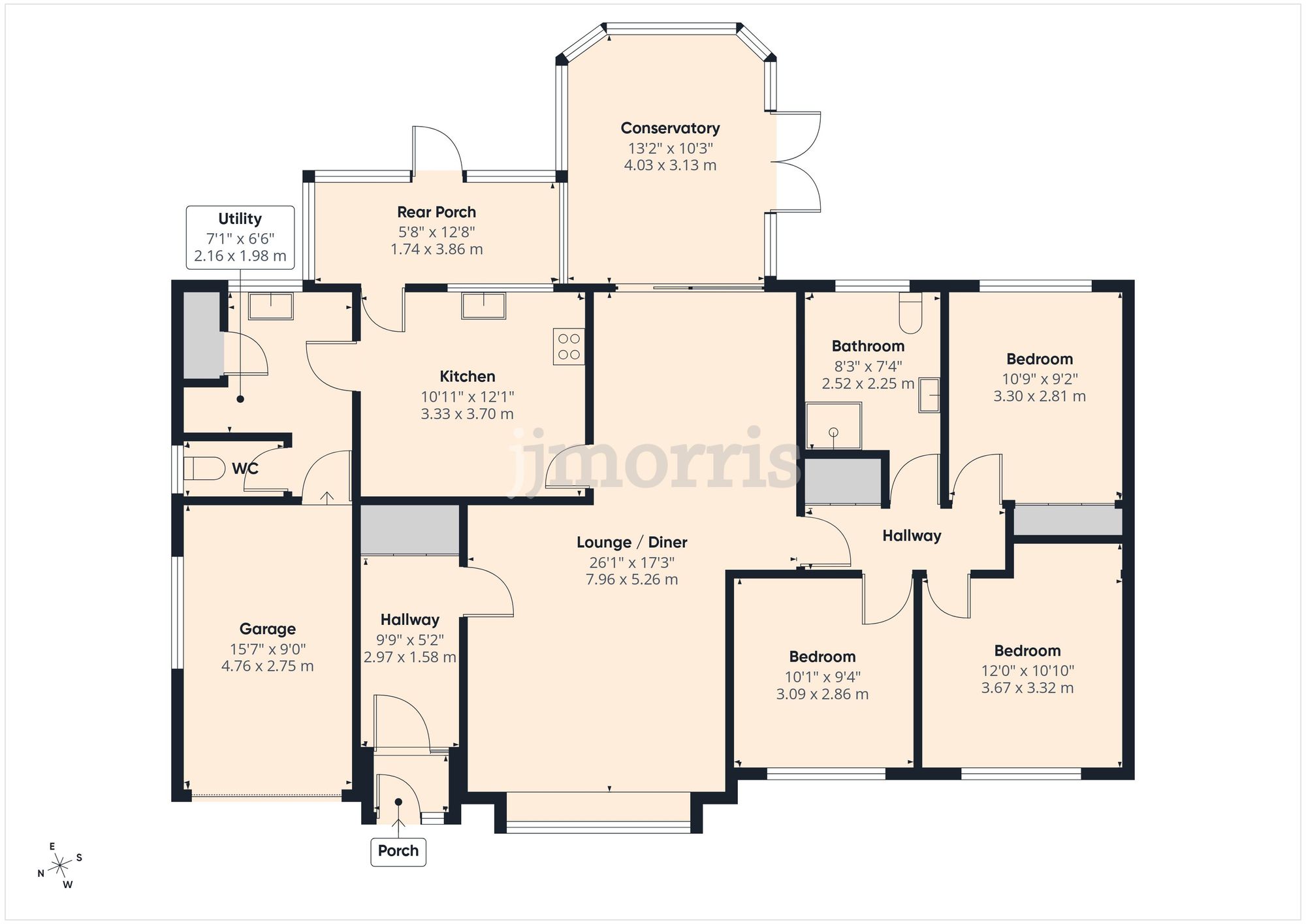 8 Jubilee Gardens, Narberth floorplan