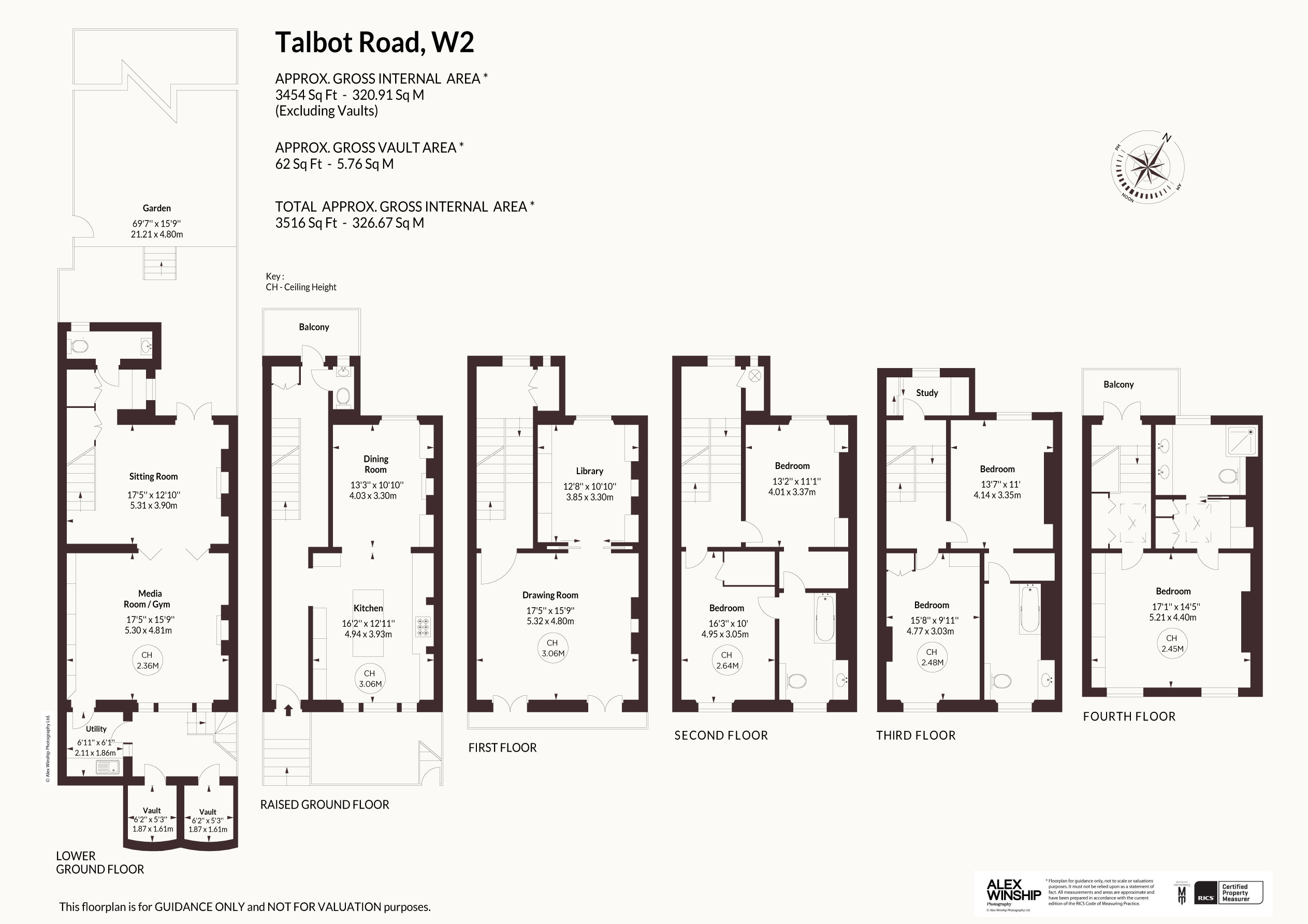 38, Talbot Road, Notting Hill floorplan