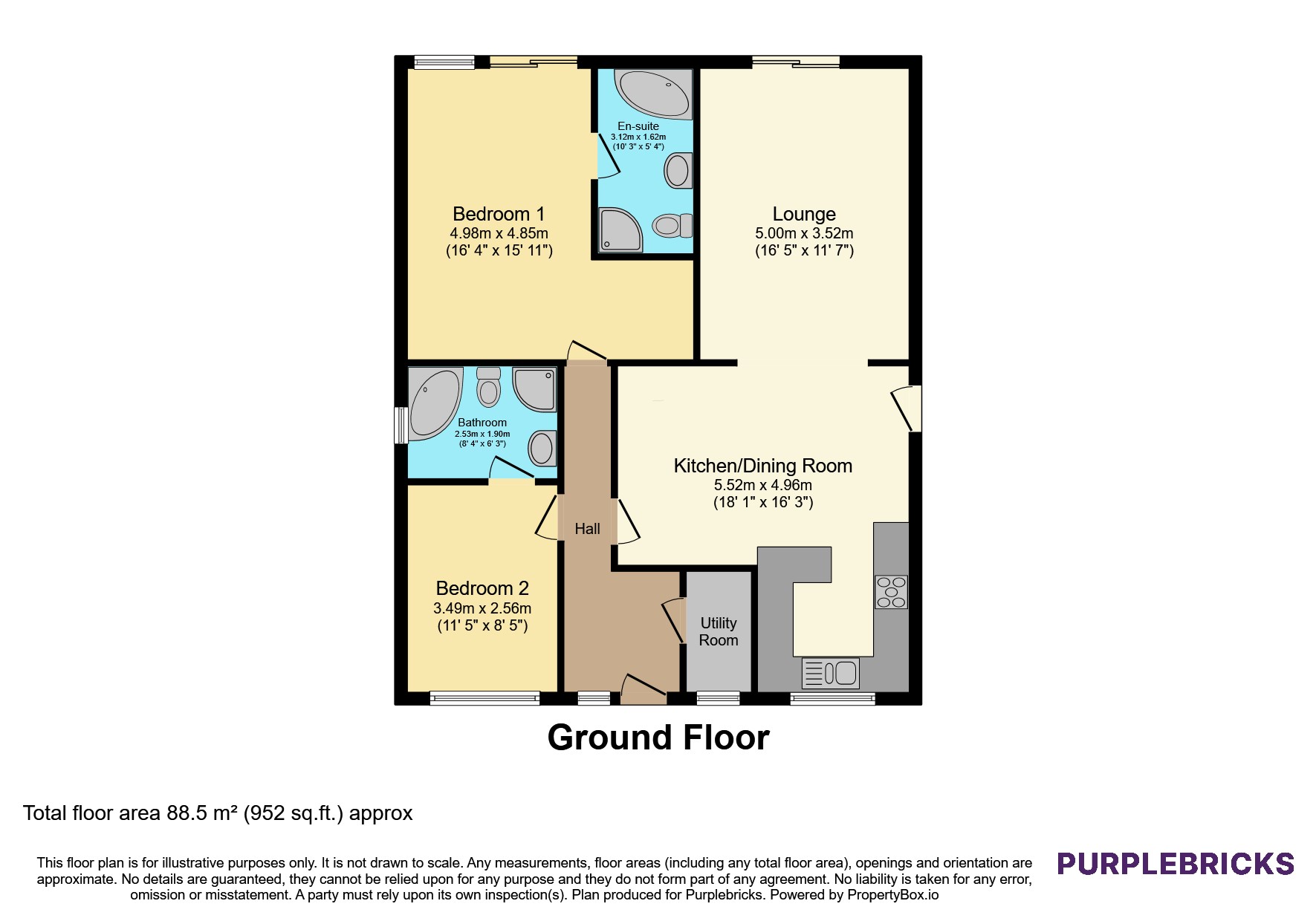 64, Kings Delph, Peterborough floorplan