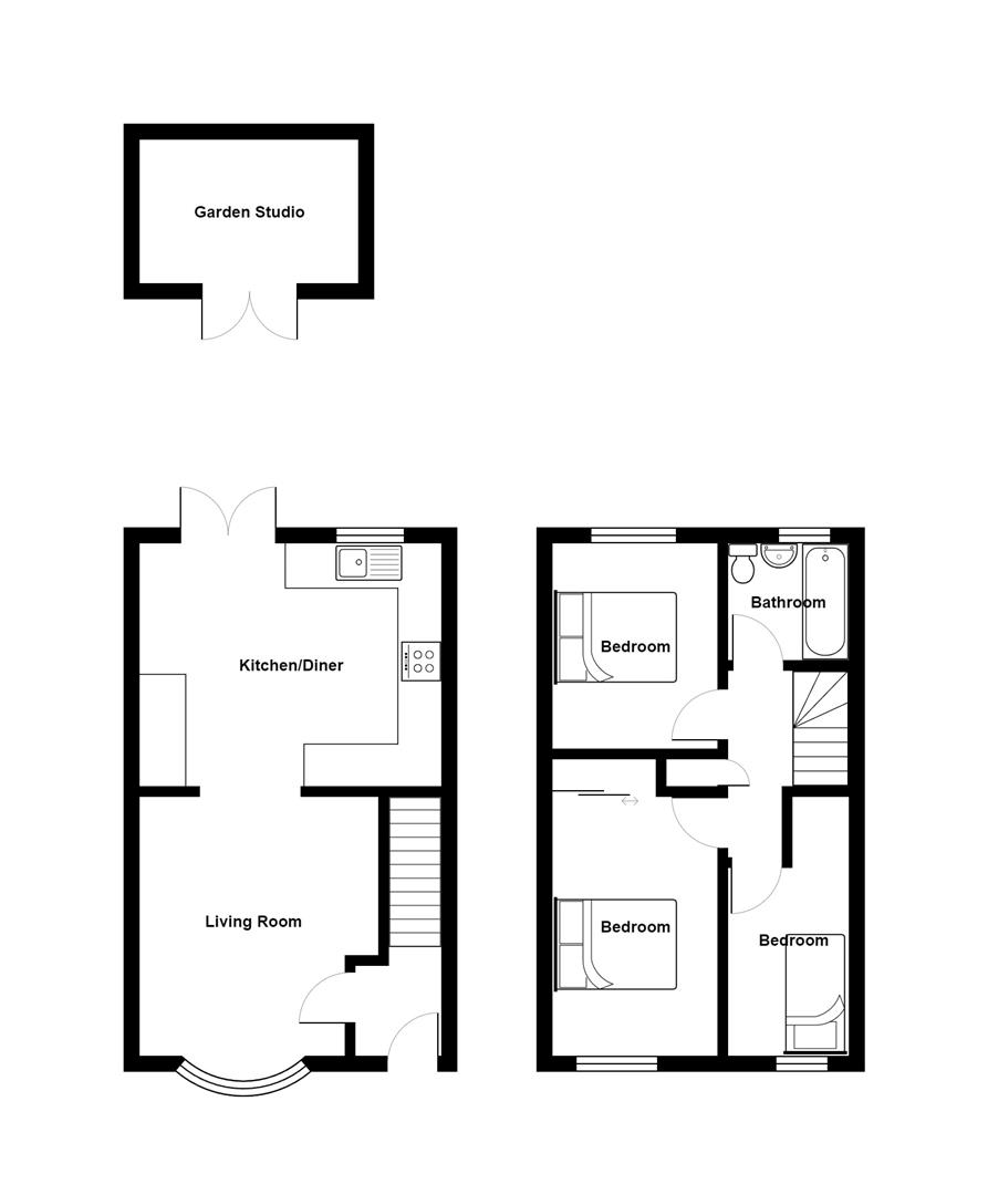 Manor Gardens, Kewstoke, WestonSuperMare BS22, 3 bedroom semi