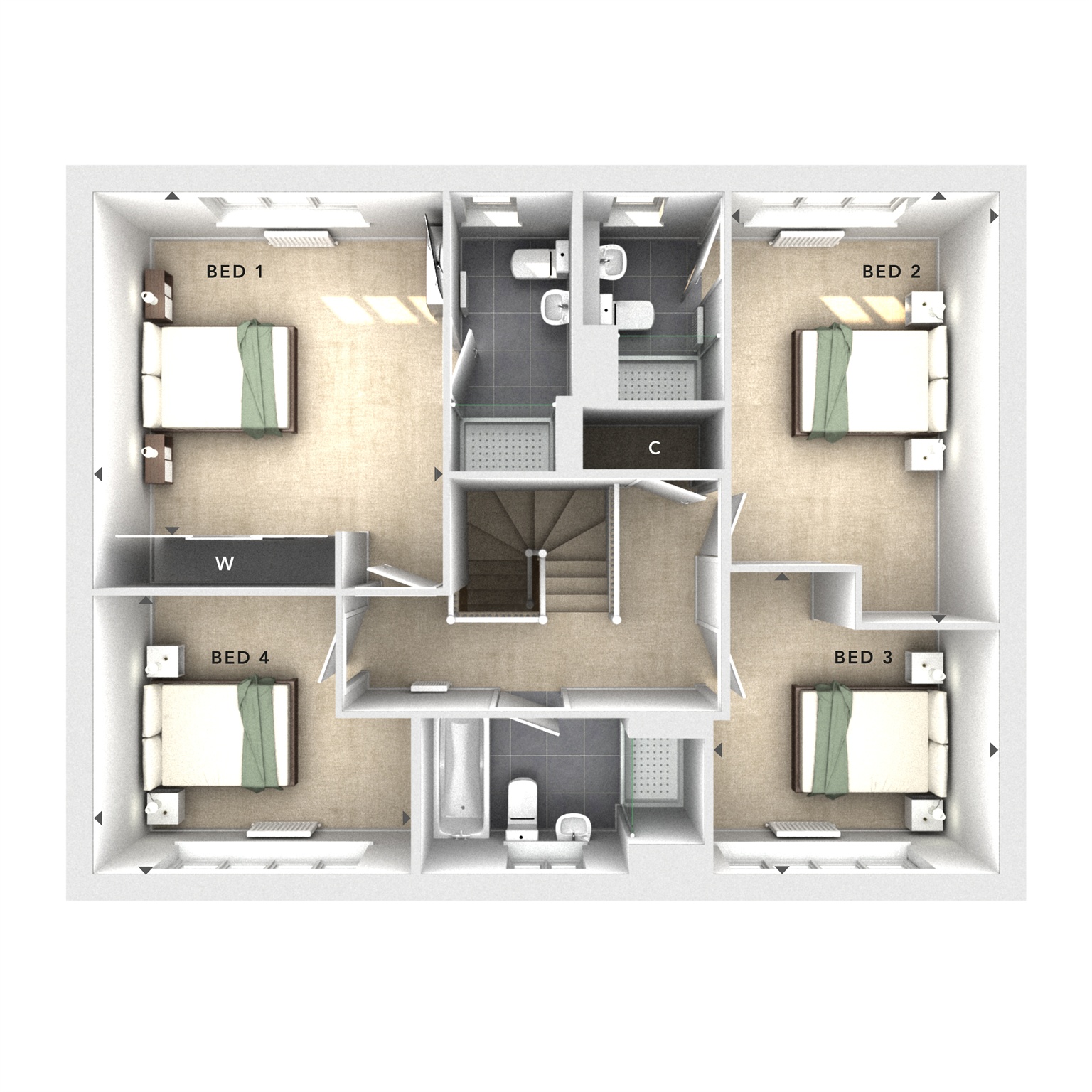 Thame Meadows, Thame floorplan
