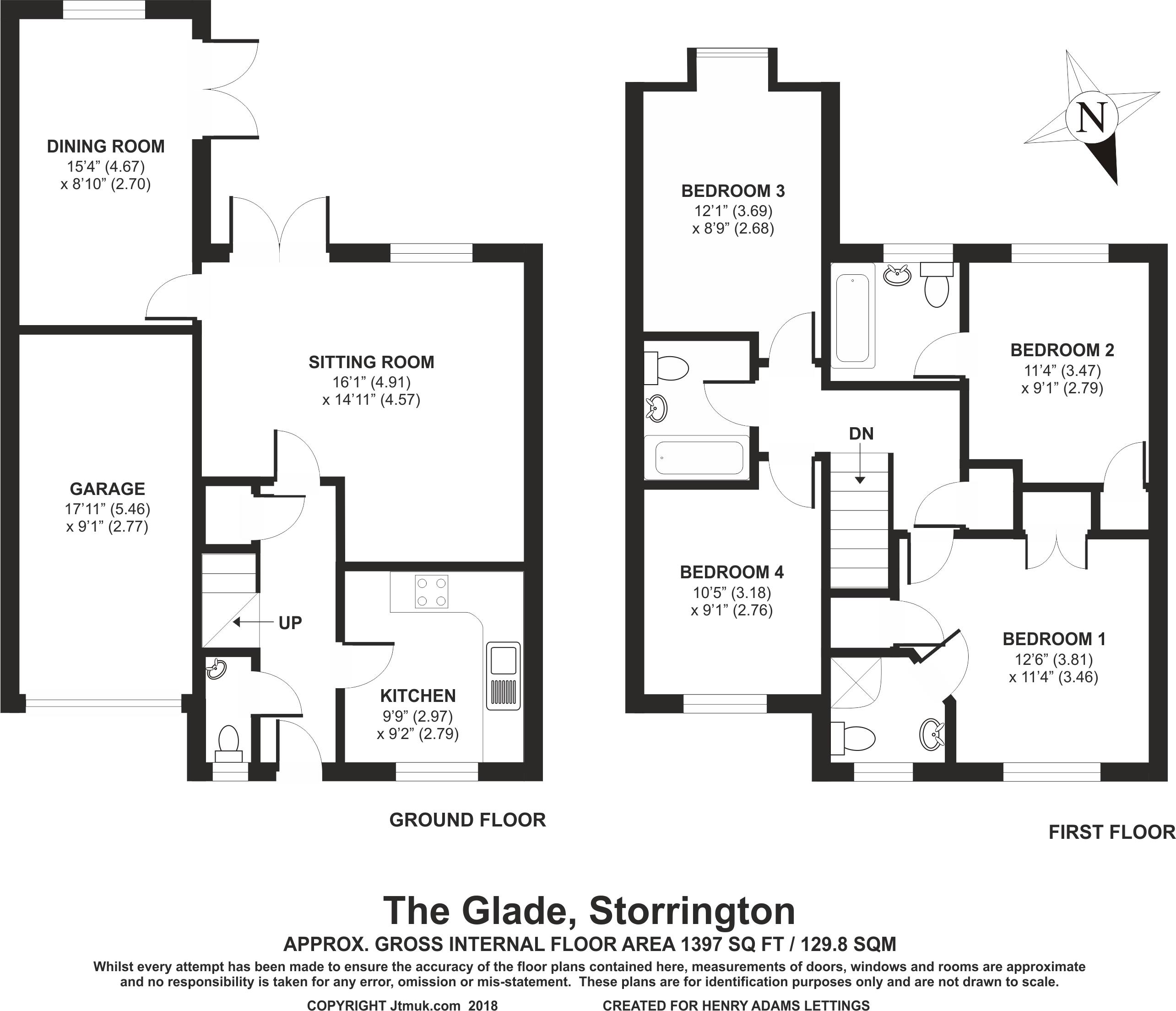 4 Bedrooms Detached house to rent in The Glade, Storrington RH20