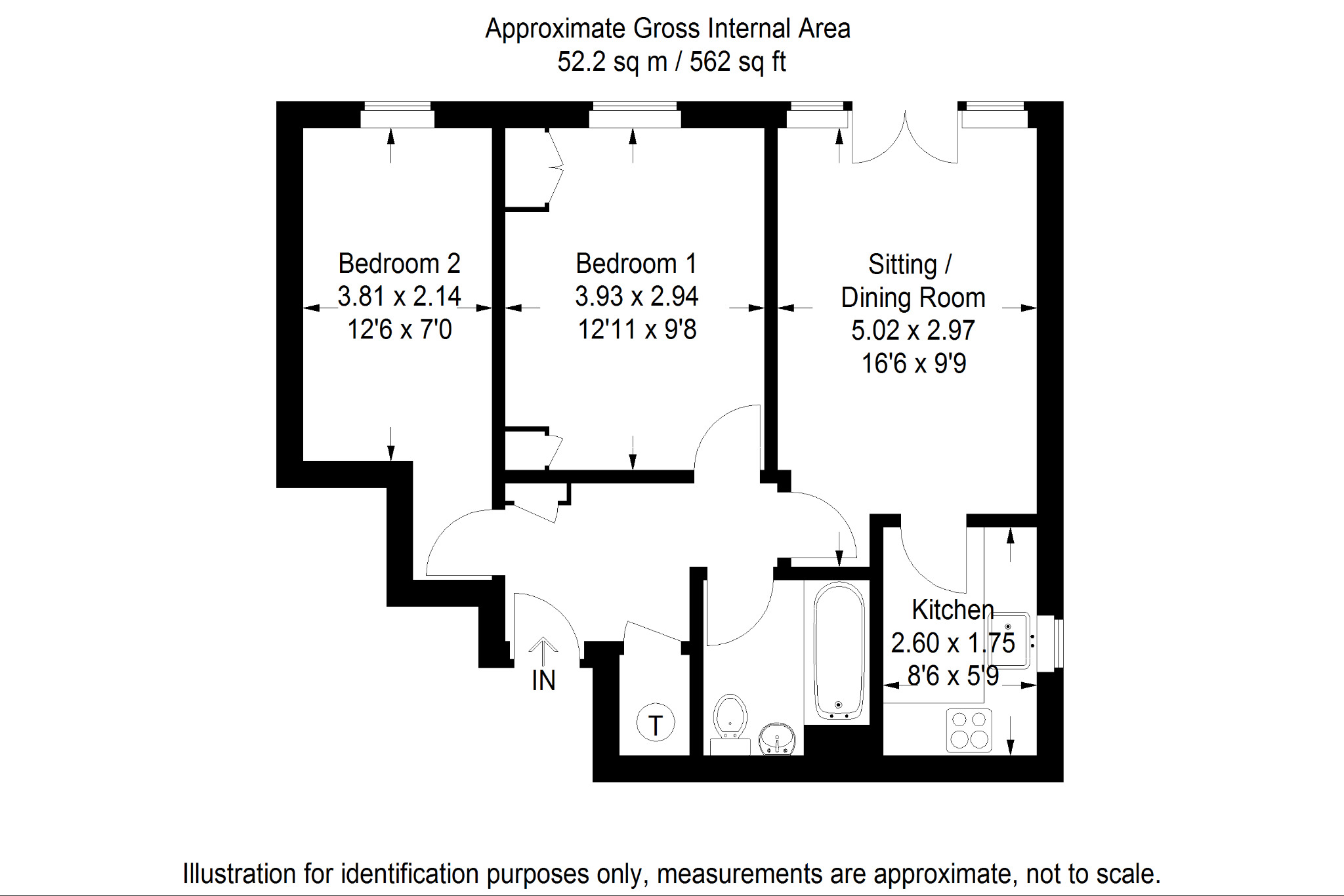 2 Bedrooms Flat for sale in Botham Drive, Slough SL1