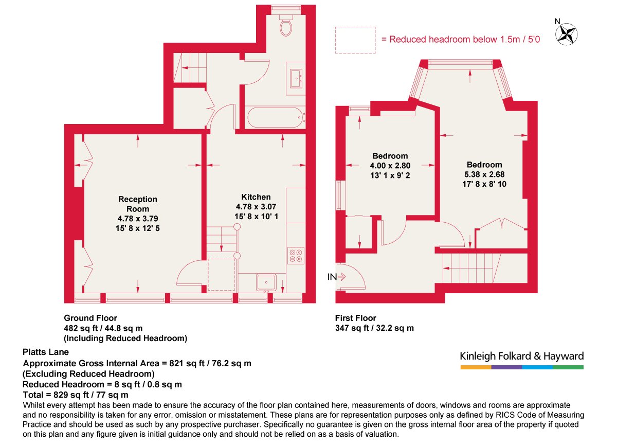 Platts Lane, London floorplan