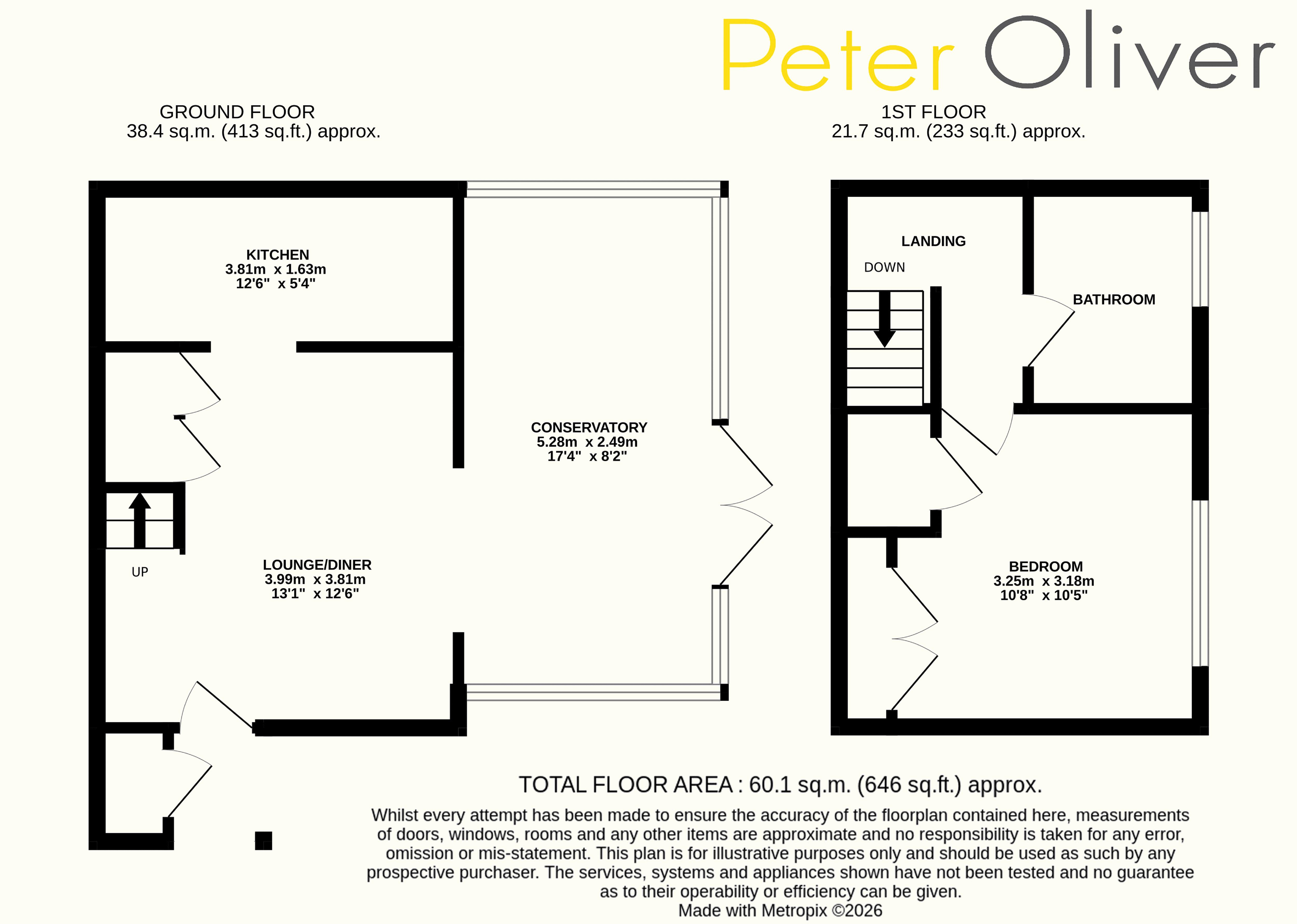 Furnace Way, Uckfield floorplan