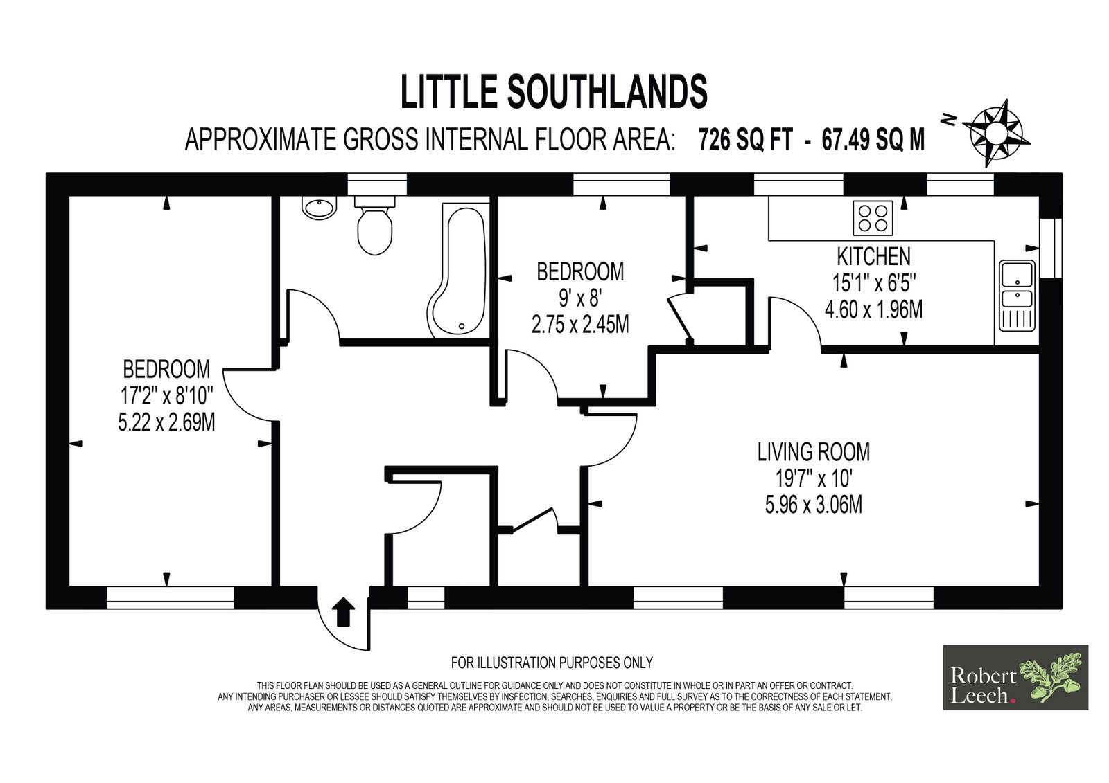 1, Little Southlands, Southlands Lane, Oxted floorplan