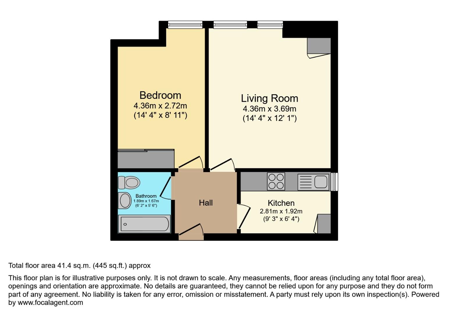 Flat 2, 4, Crumpsall Lane, Manchester floorplan