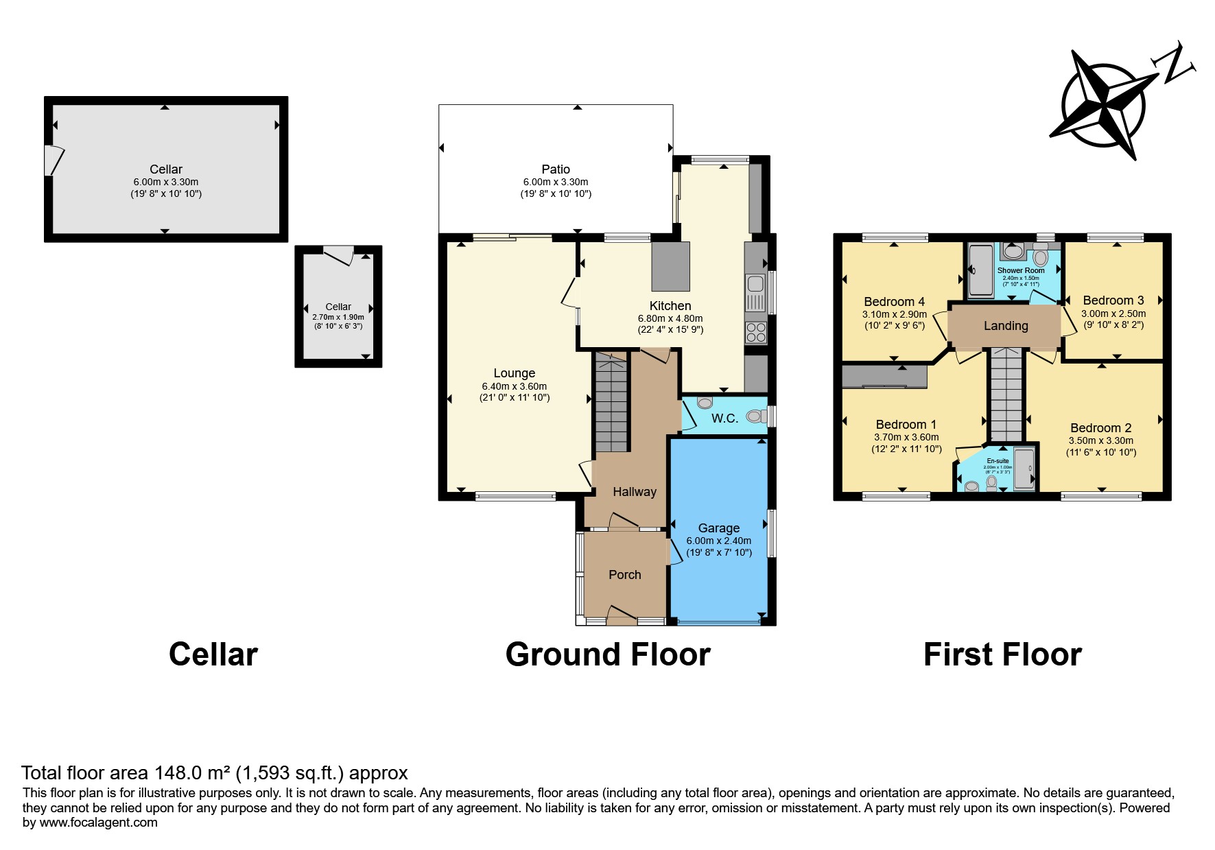 111, Carver Hill Road, High Wycombe floorplan