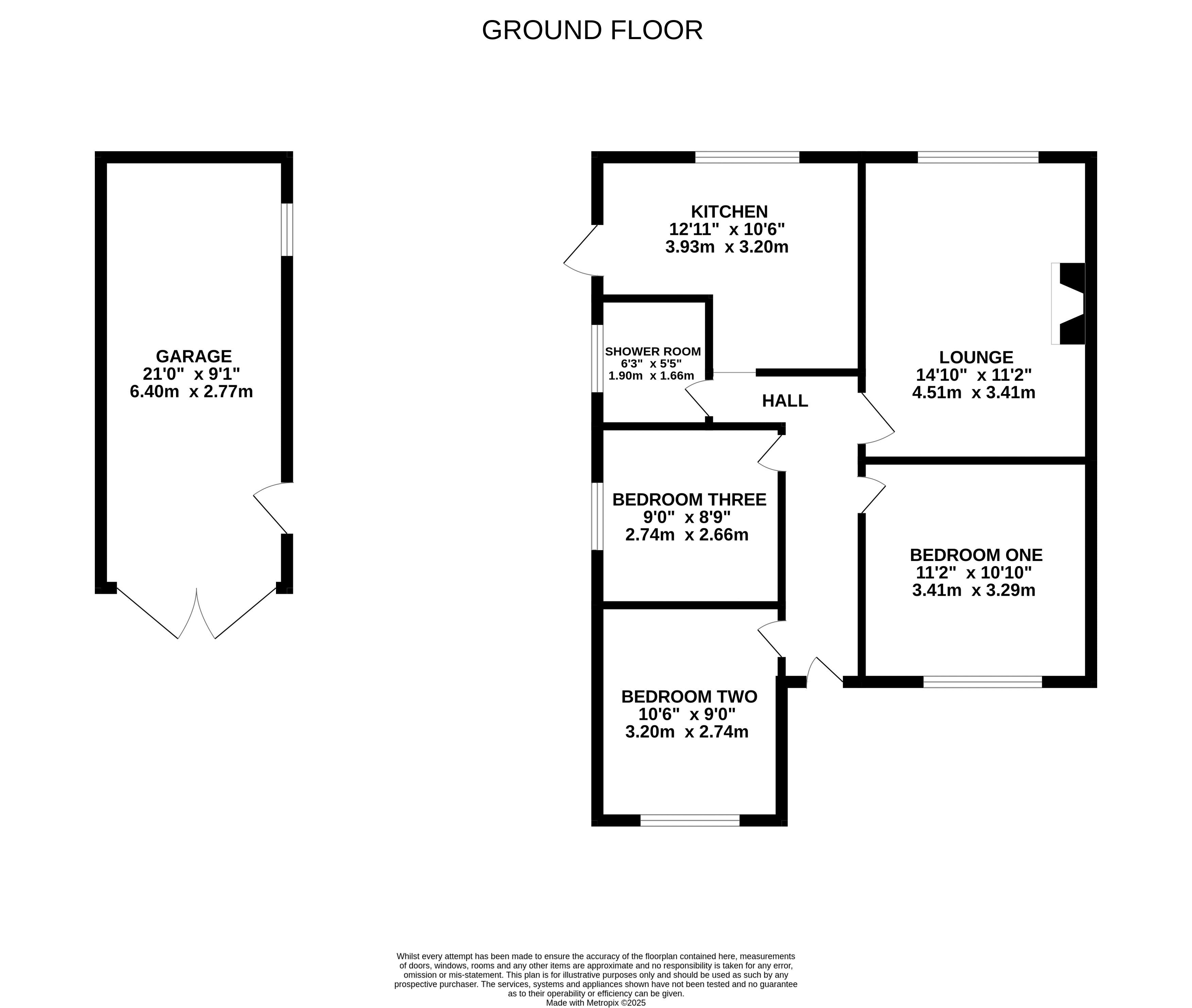 5, Milton Grove, Wigan floorplan