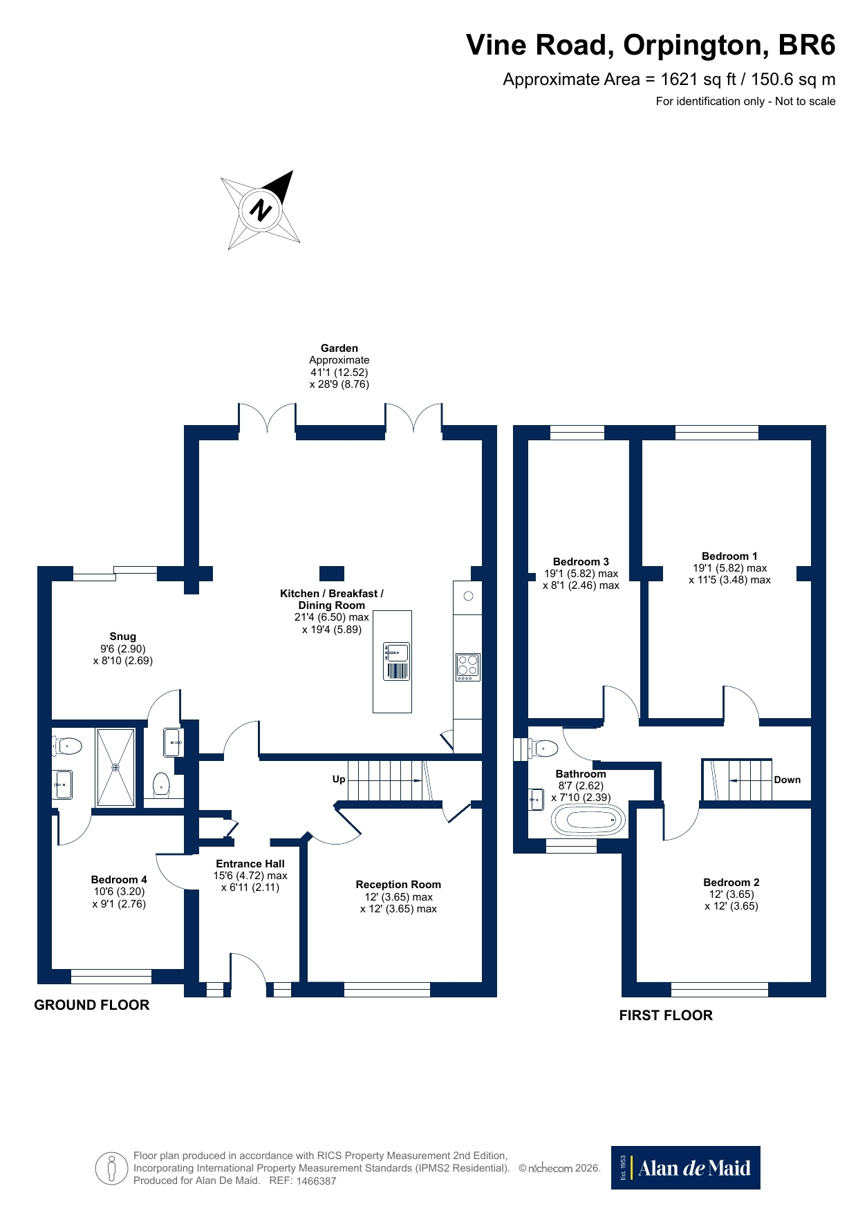 42, Vine Road, Orpington floorplan