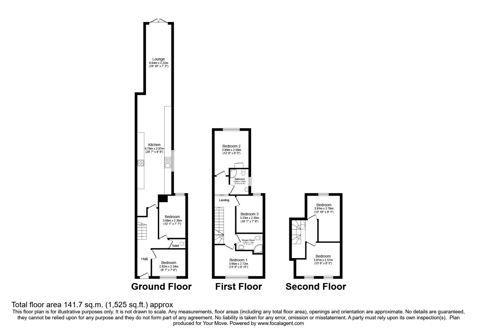 1, Lawson Road, Hampshire floorplan