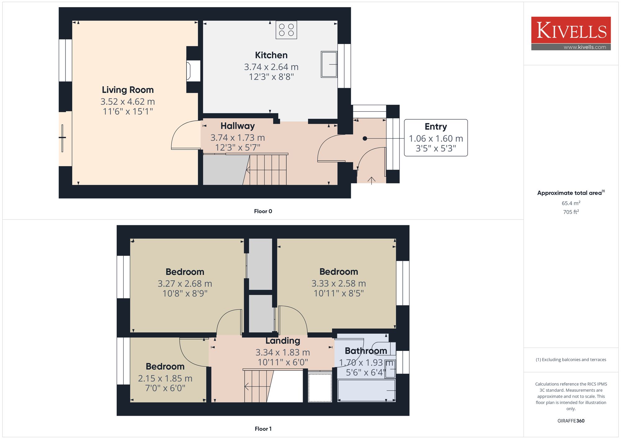 14 Tremeddan Court, Liskeard floorplan