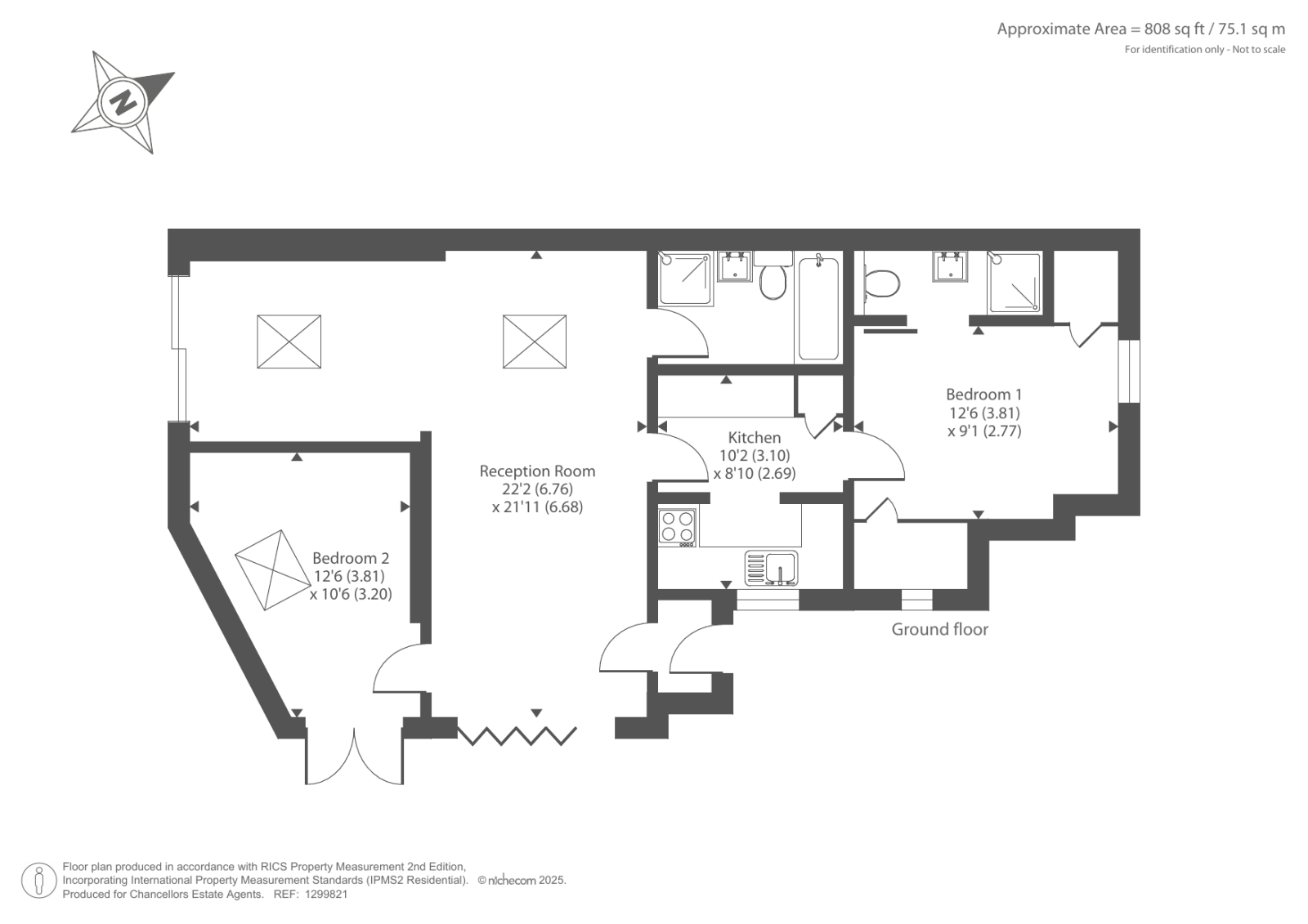 221, Boundary Road, Woking floorplan