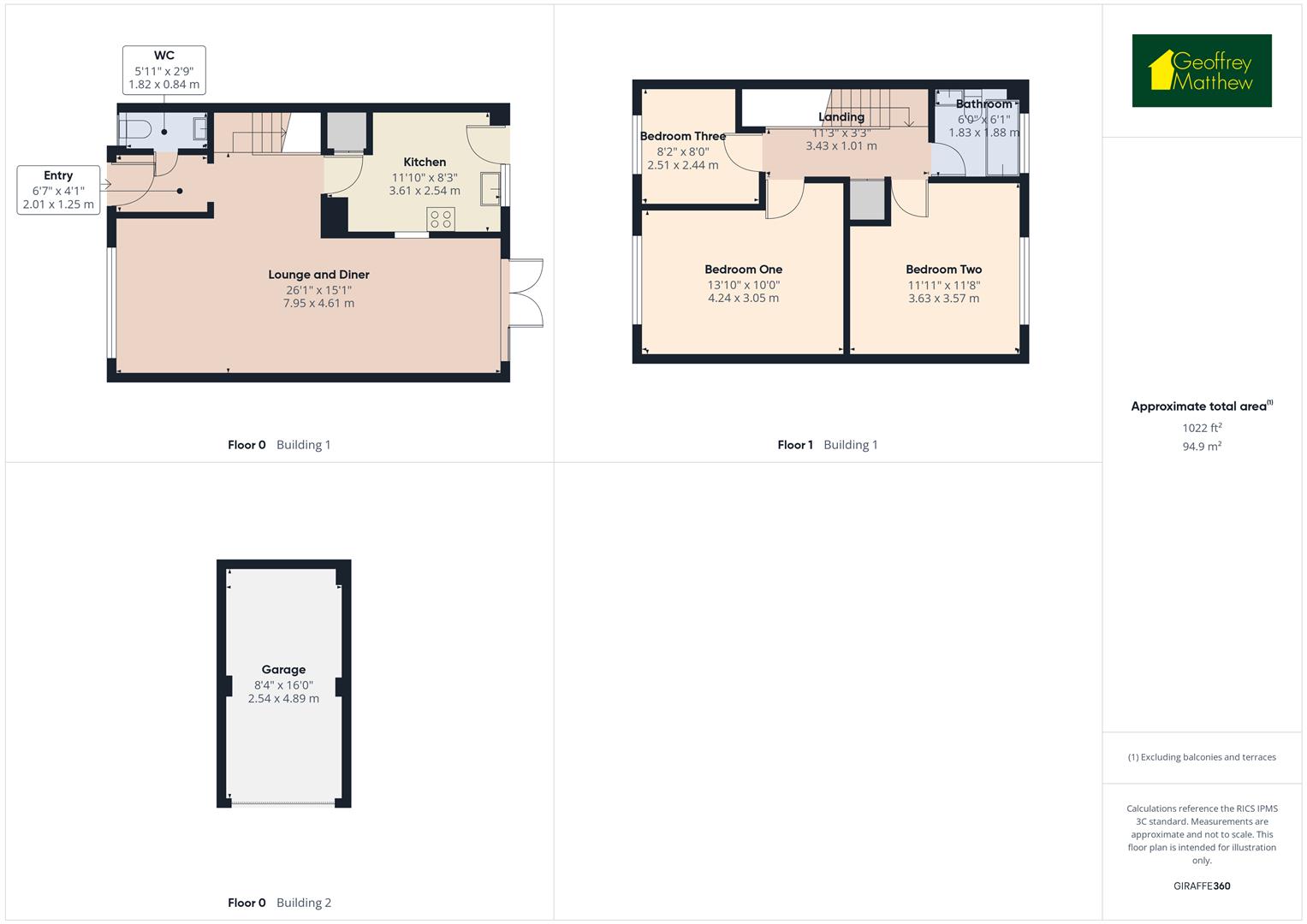 77, Hertford Road, Stevenage floorplan