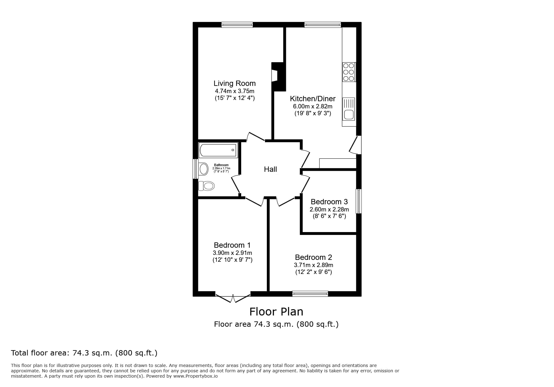 15, Aberllanerch Drive, Buckley floorplan