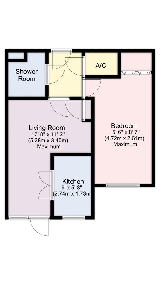 2 Faregrove Court, Grove Road, Fareham floorplan