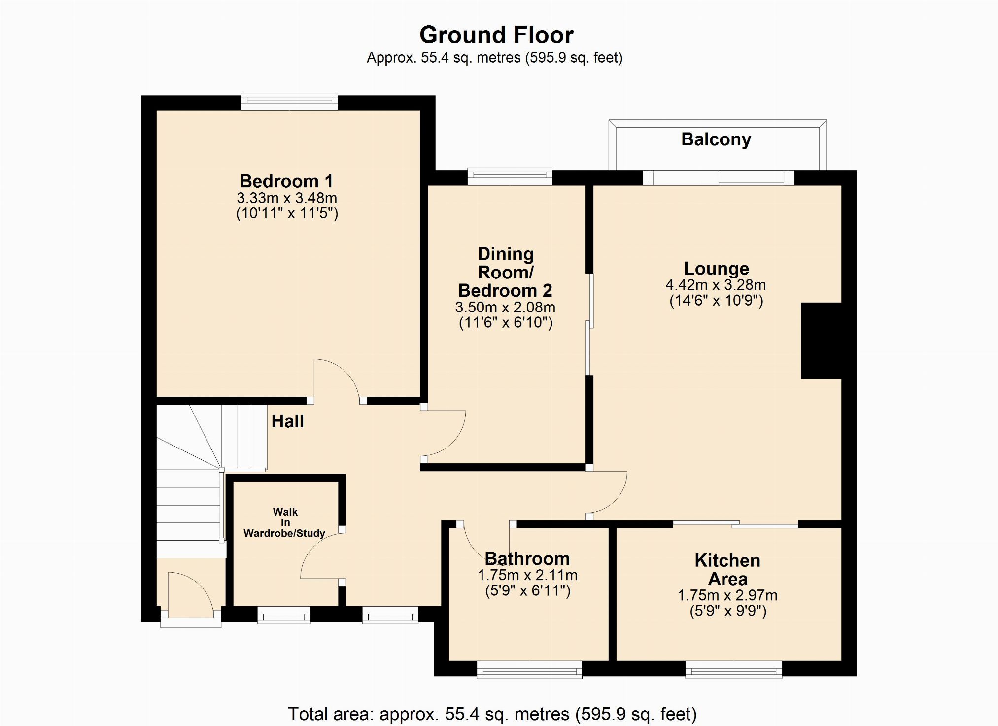 1 Bedrooms Maisonette for sale in Manning Court, Moulton, Northampton NN3