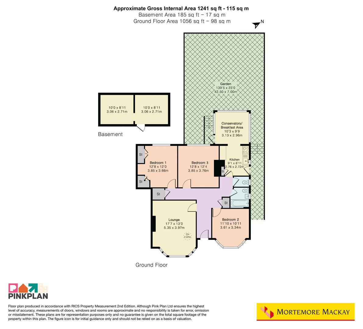 73a, The Chine, London floorplan