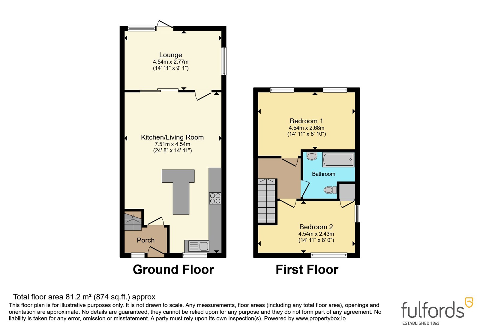 19, Woodbury Gardens, Plymouth floorplan
