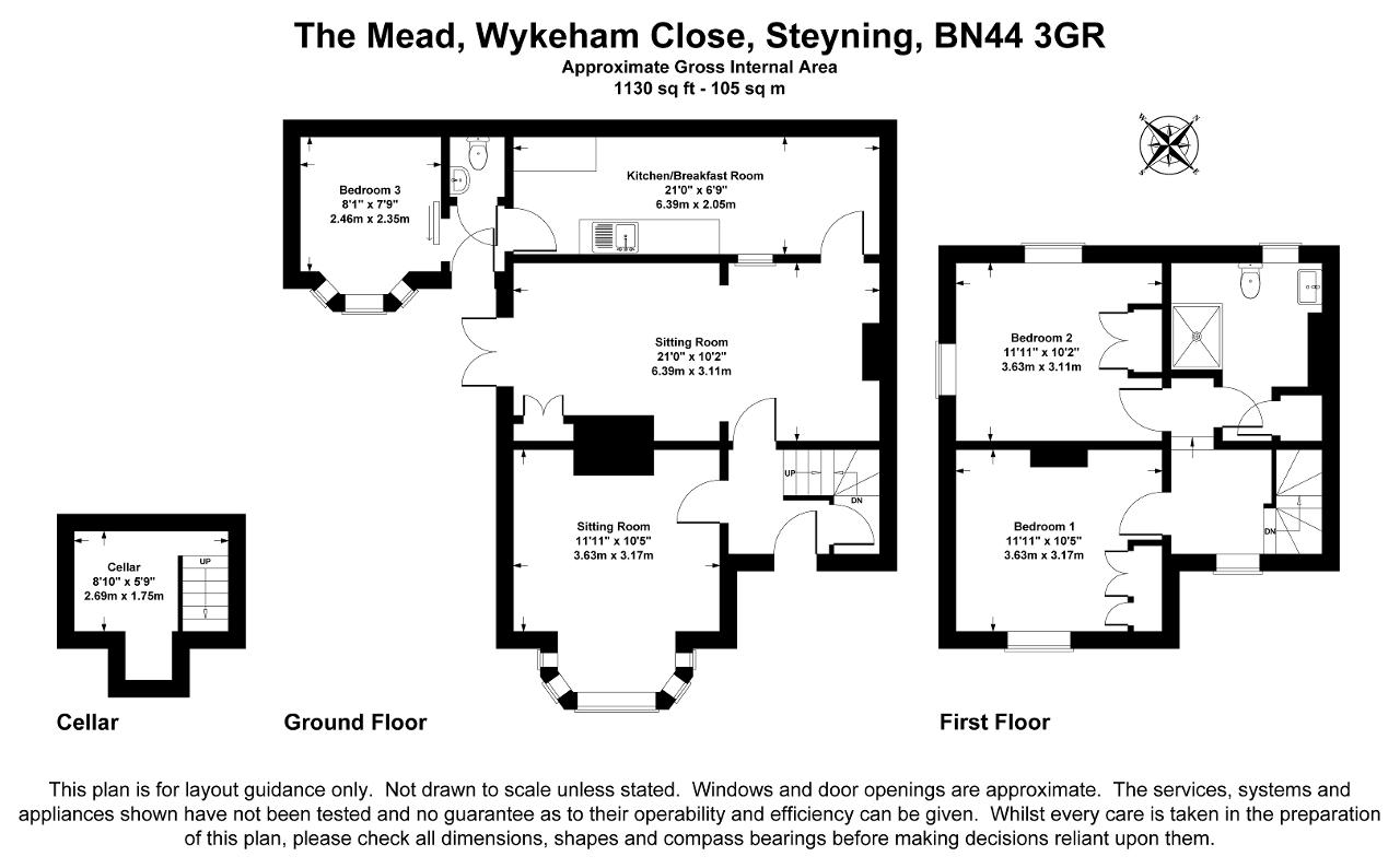 The Mead, Wykeham Close, Steyning floorplan
