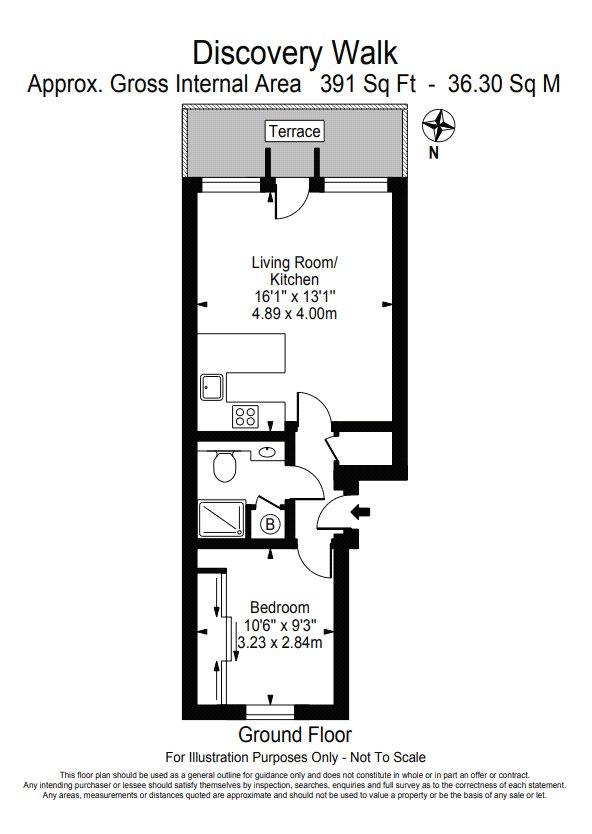 Discovery Walk, London floorplan