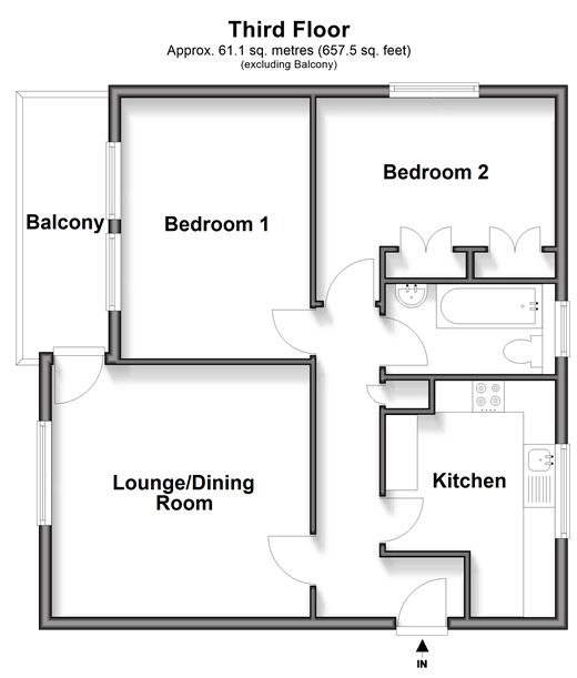 Windsor Road, London floorplan