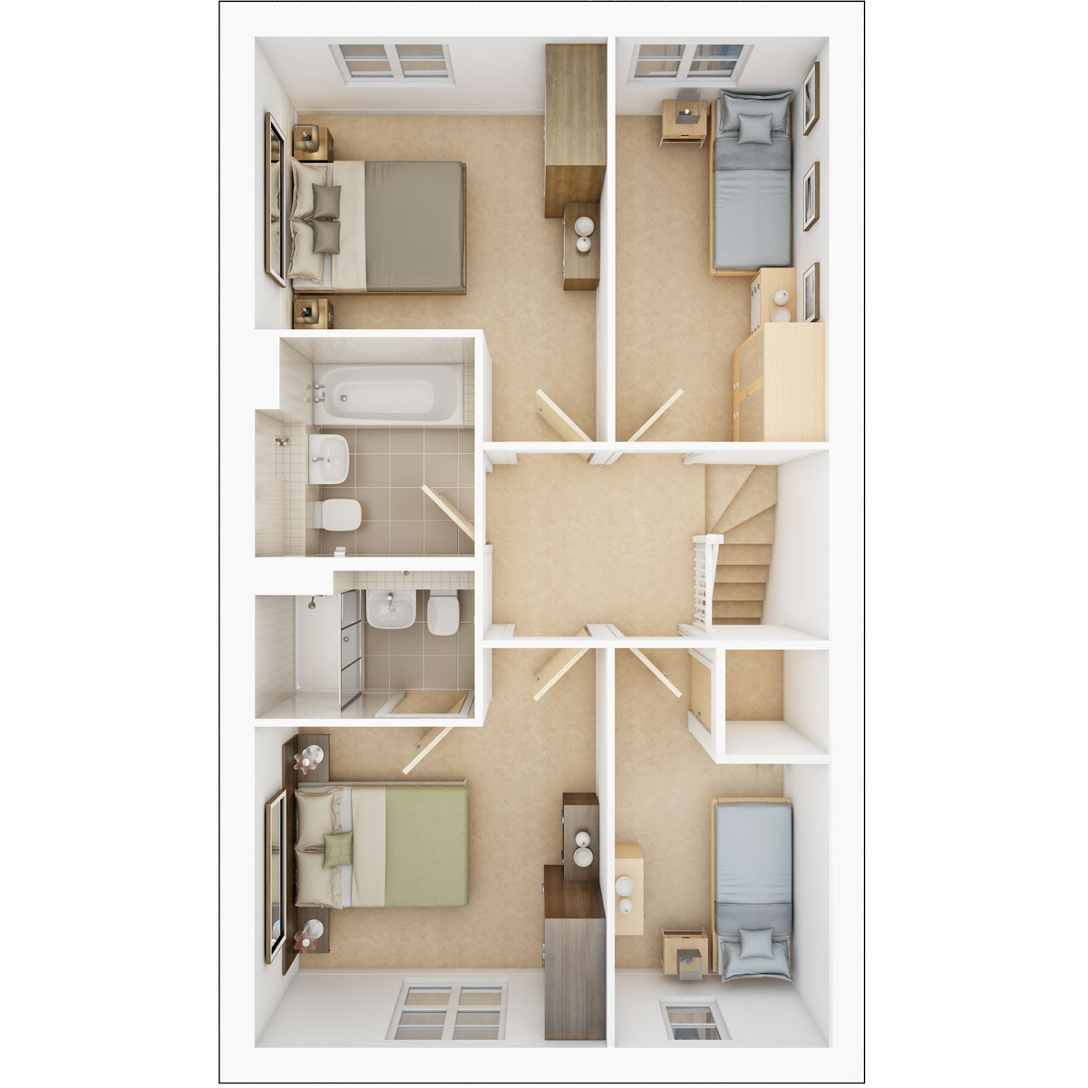 Plot 113, Plot 113 The Billington @ The Heath, Hitchin floorplan