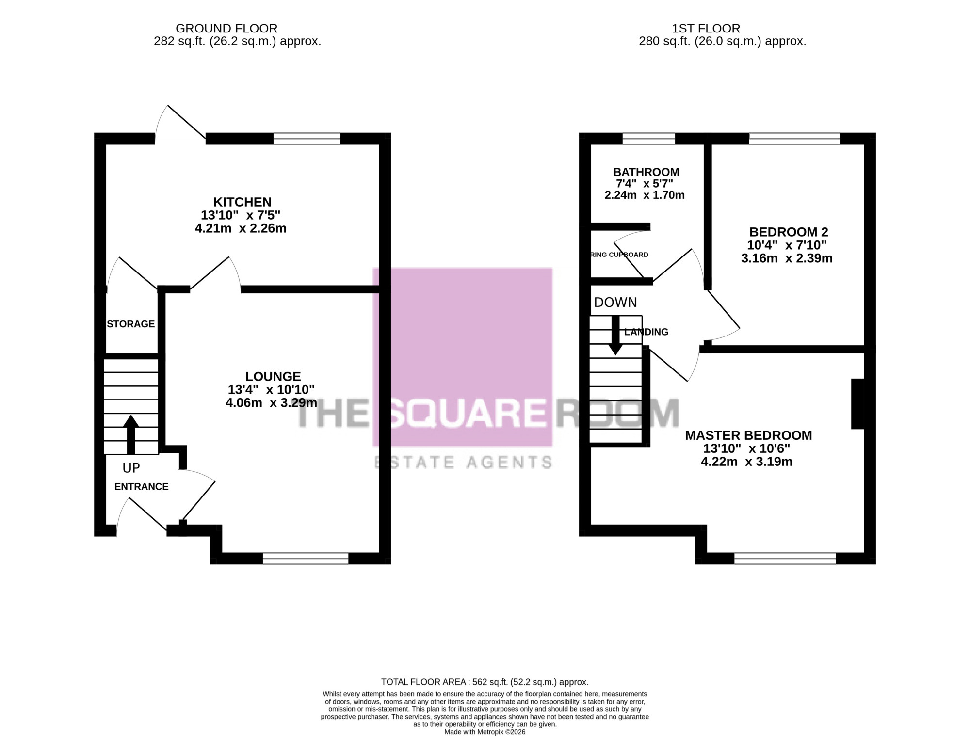 14, Westwood Avenue, Poulton-Le-Fylde floorplan