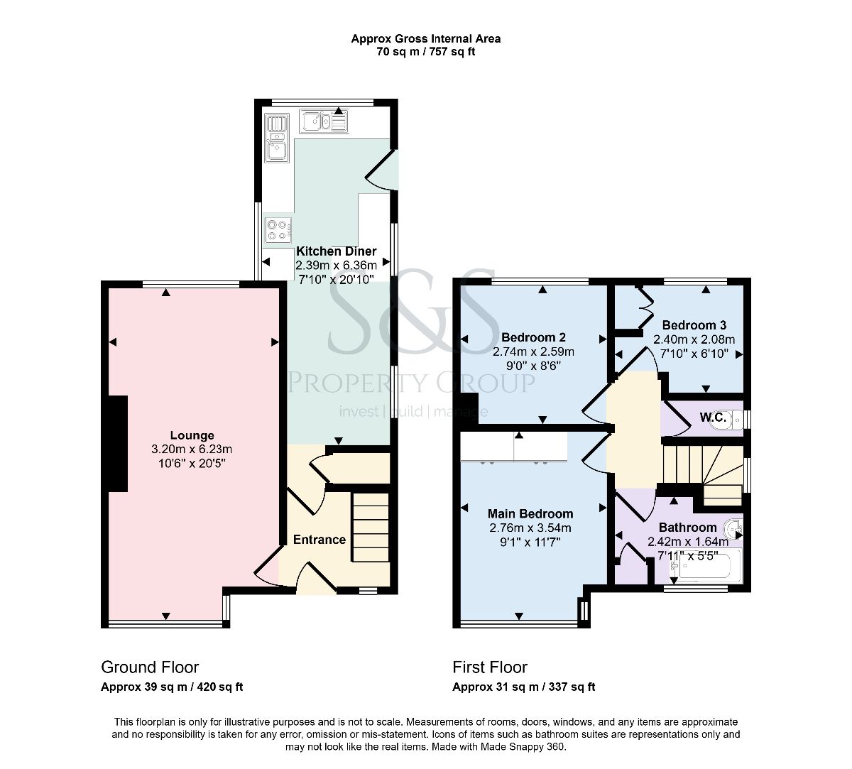 20 Dovedale Avenue, Manchester floorplan