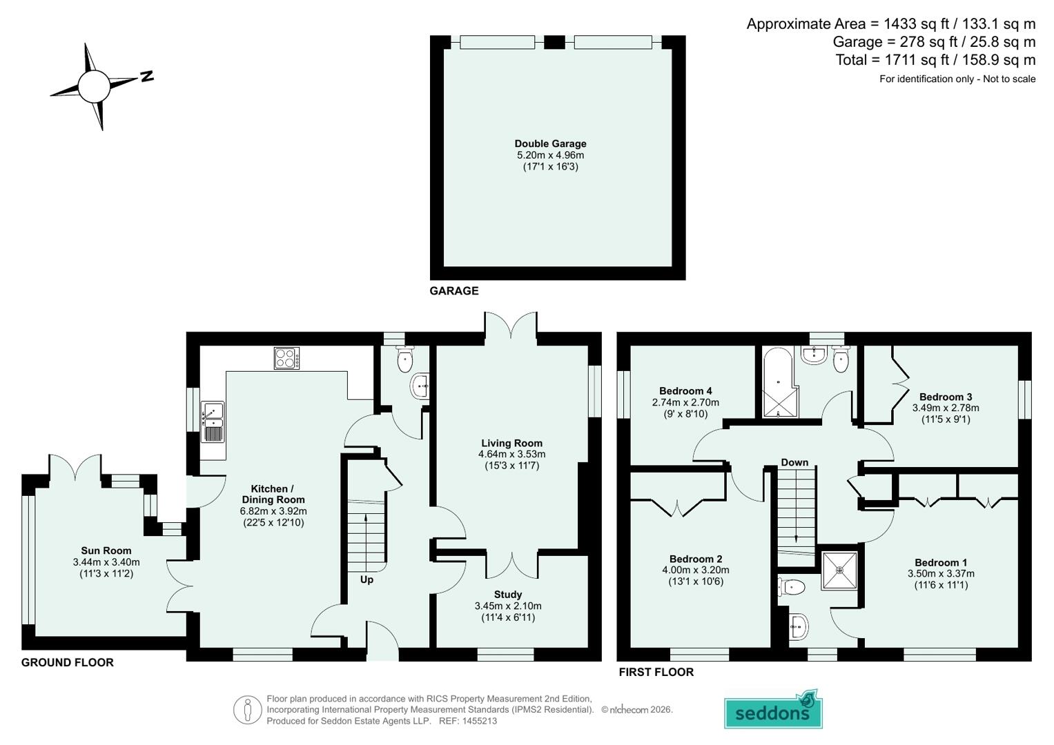 6, St. Thomas Court, Tiverton floorplan