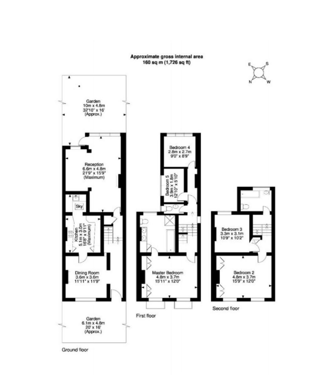 St. Johns Wood Park, London NW8, 4 bedroom terraced house to rent