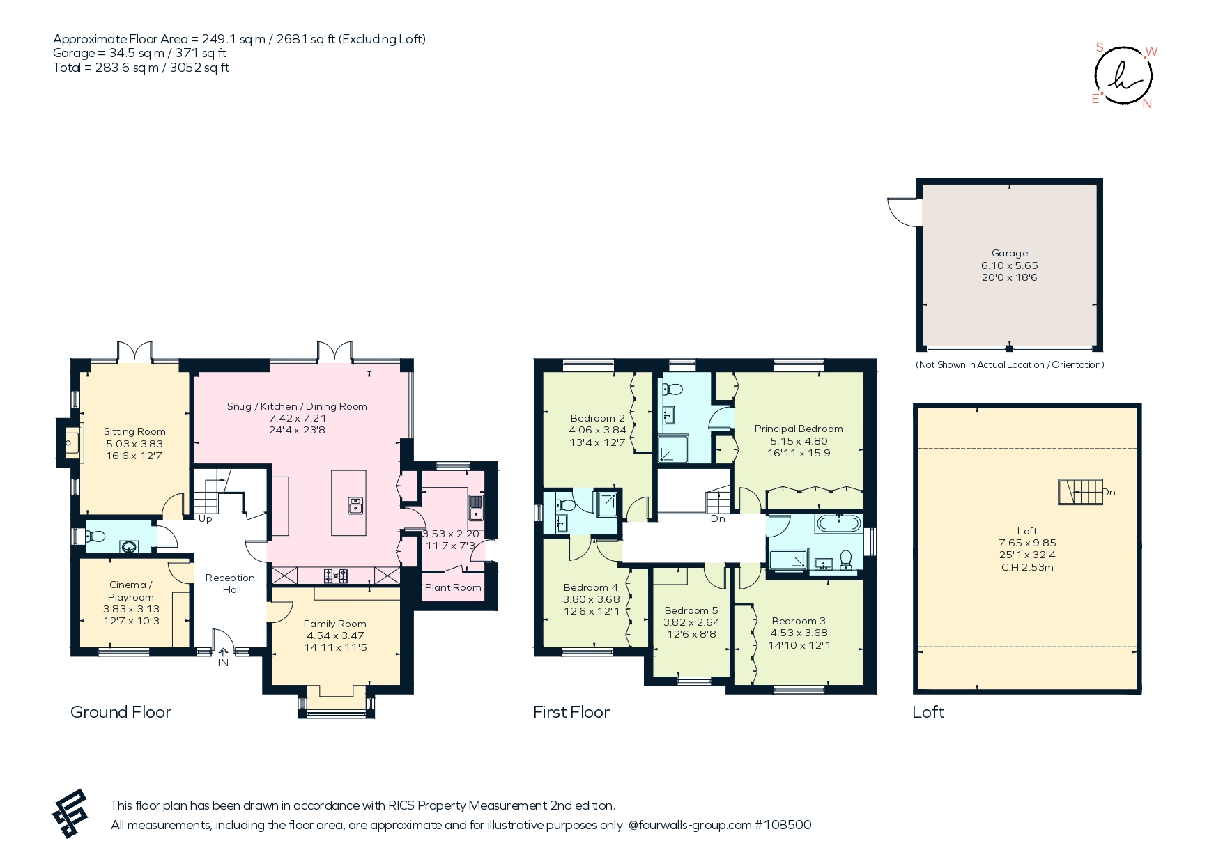 2, Orchard Close, Henley-On-Thames floorplan