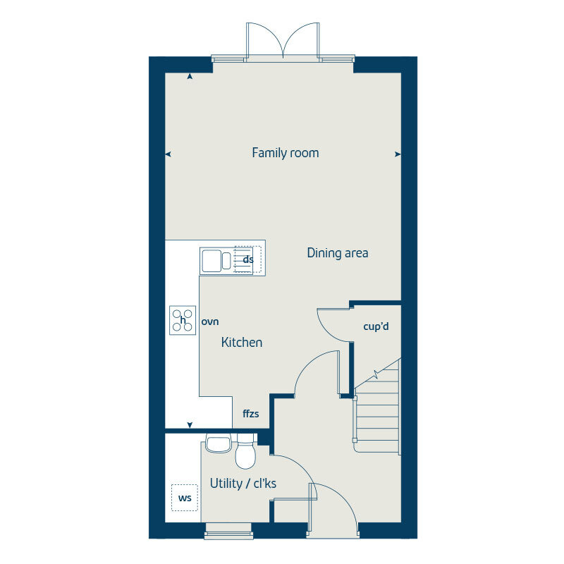 153, Evesham Road, Stratford-Upon-Avon floorplan