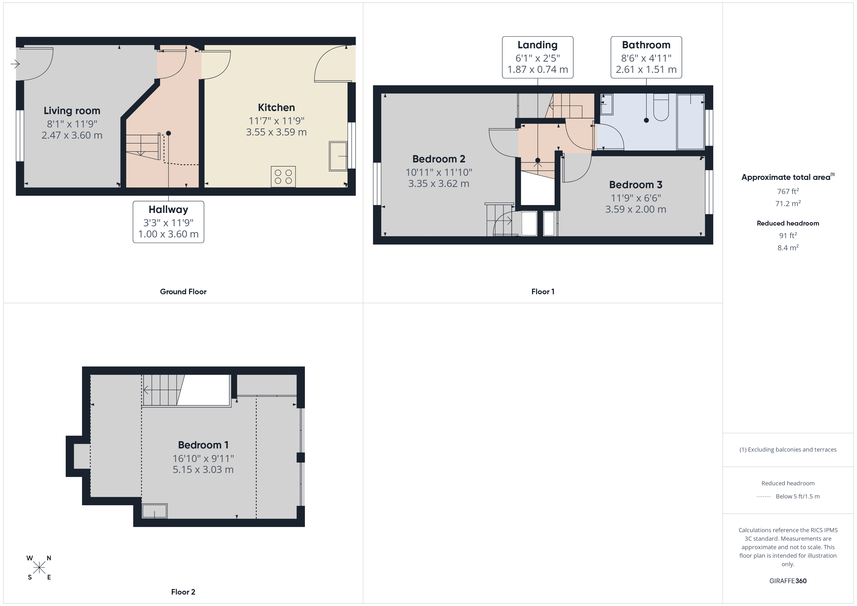 Hudson Street, Nottingham floorplan