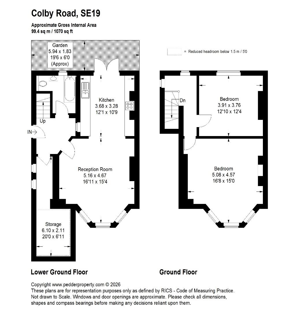 6A, Colby Road, London floorplan