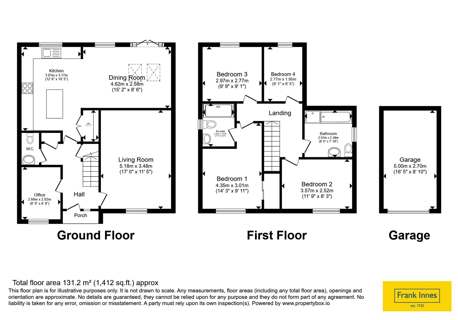 48, Rose Way, Nottingham floorplan