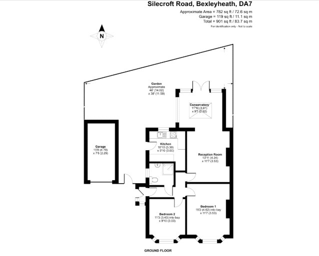 3, Silecroft Road, Bexleyheath floorplan