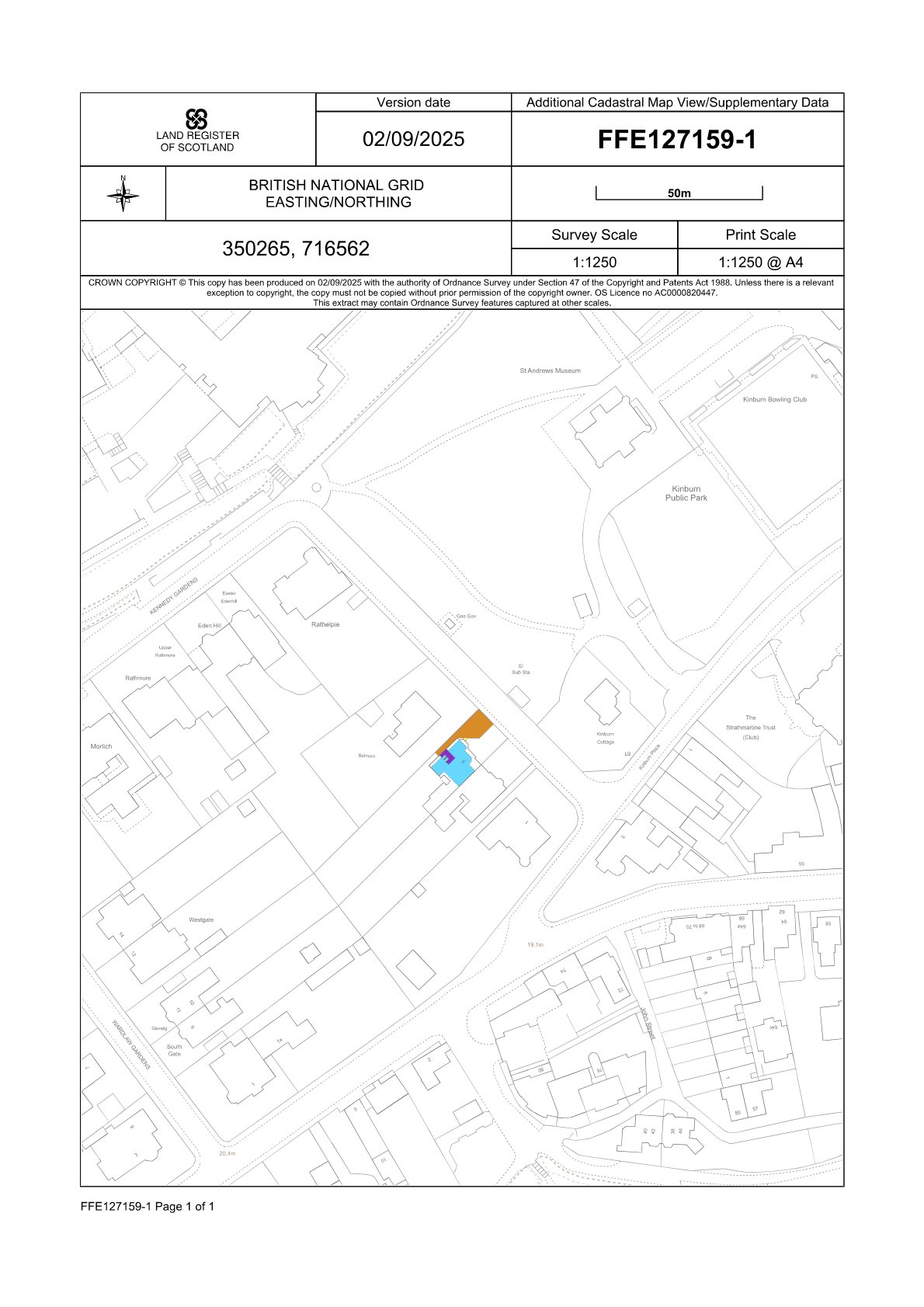 3B,, Kennedy Gardens, Fife floorplan
