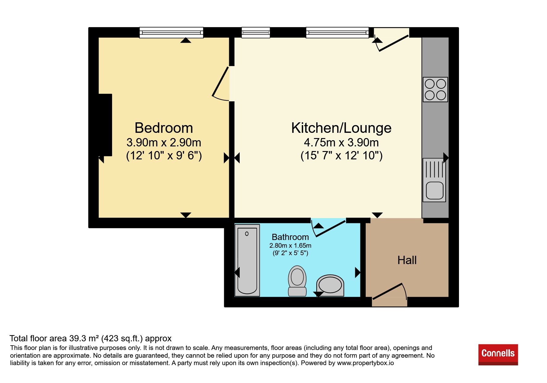 51, Watson Way, Basingstoke floorplan