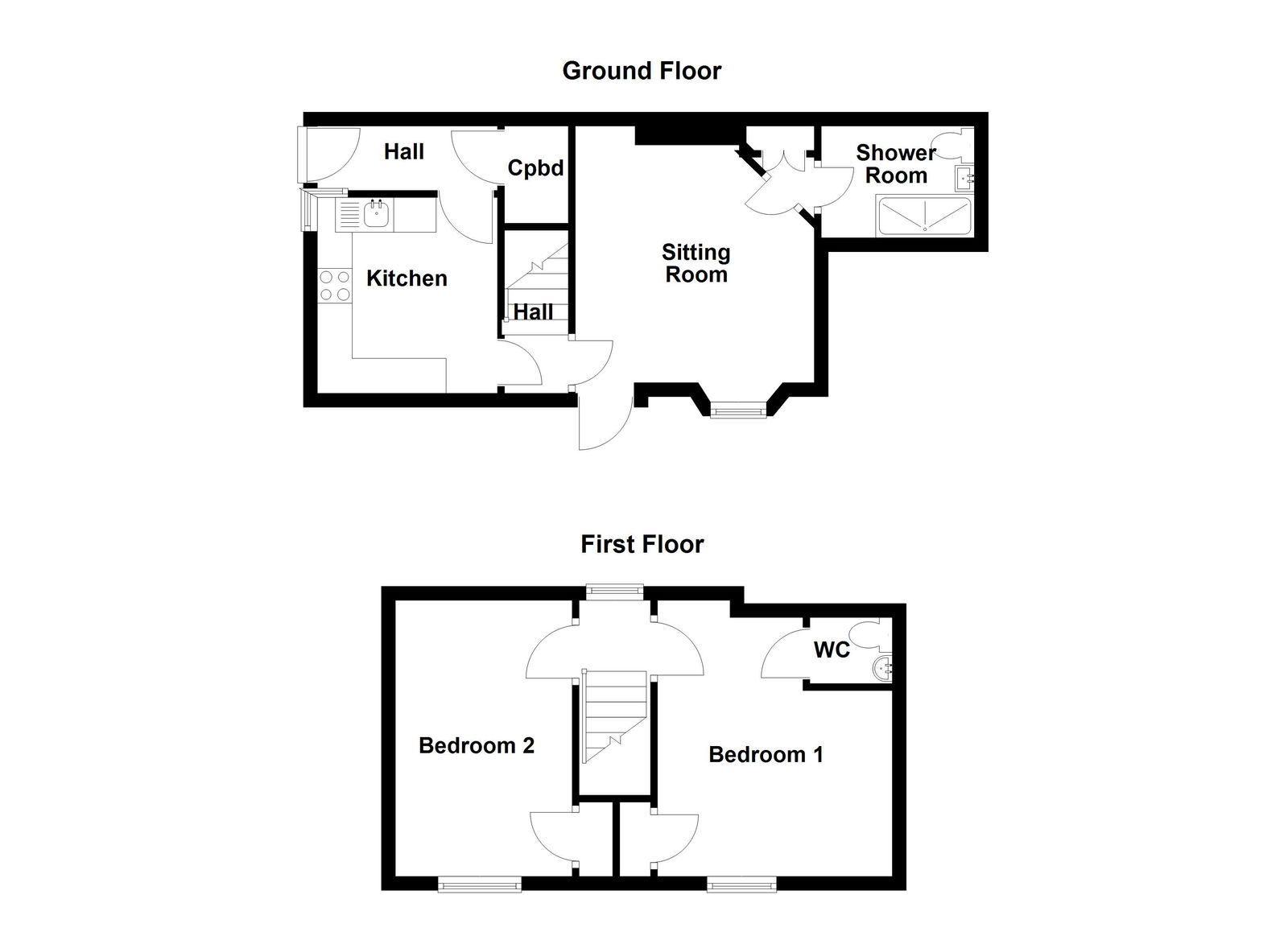 Pine Court,Flat 12, Middle Warberry Road, Torquay floorplan