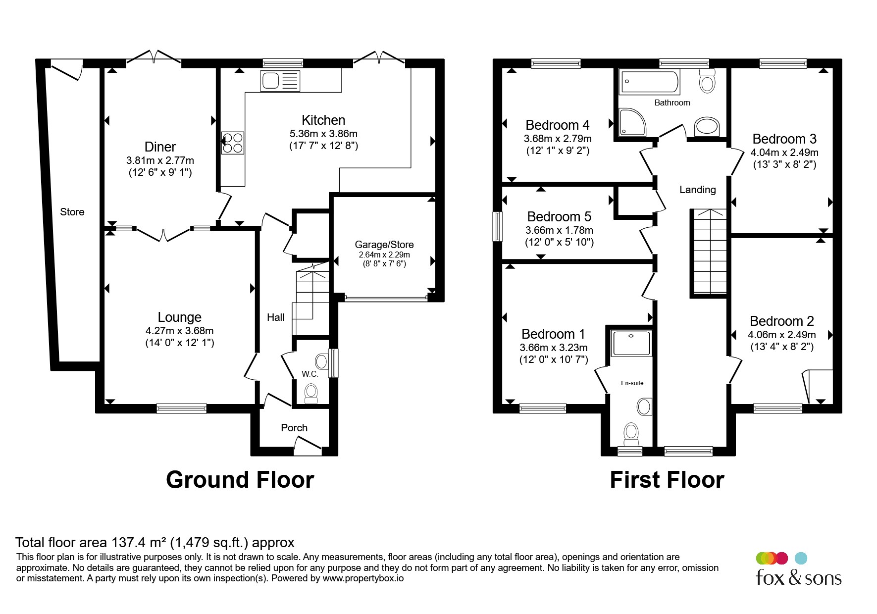 21, Hawkstown View, Hailsham floorplan