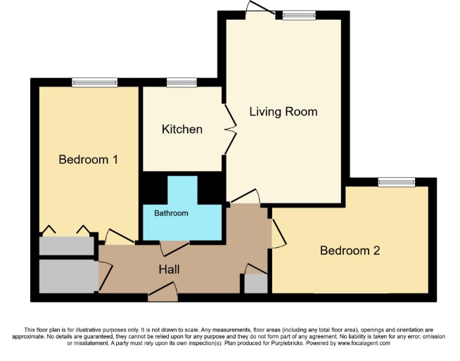 2, Mowbray Court, Exeter floorplan