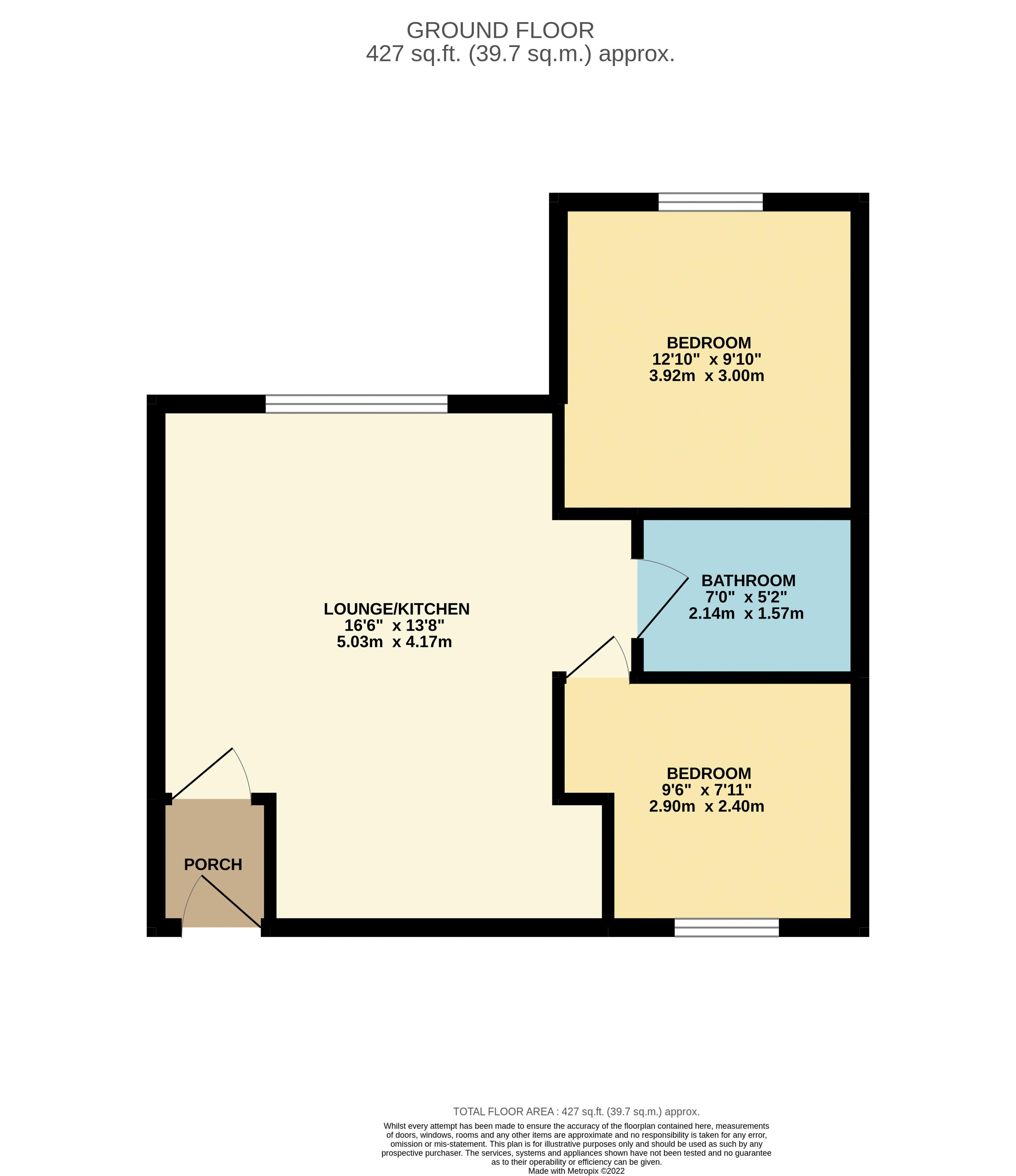 12, Mulberry Court, Bolton floorplan