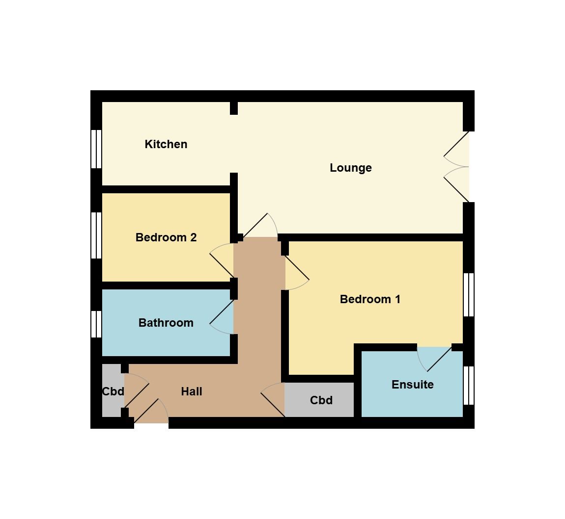 Drum Tower View, Caerphilly floorplan